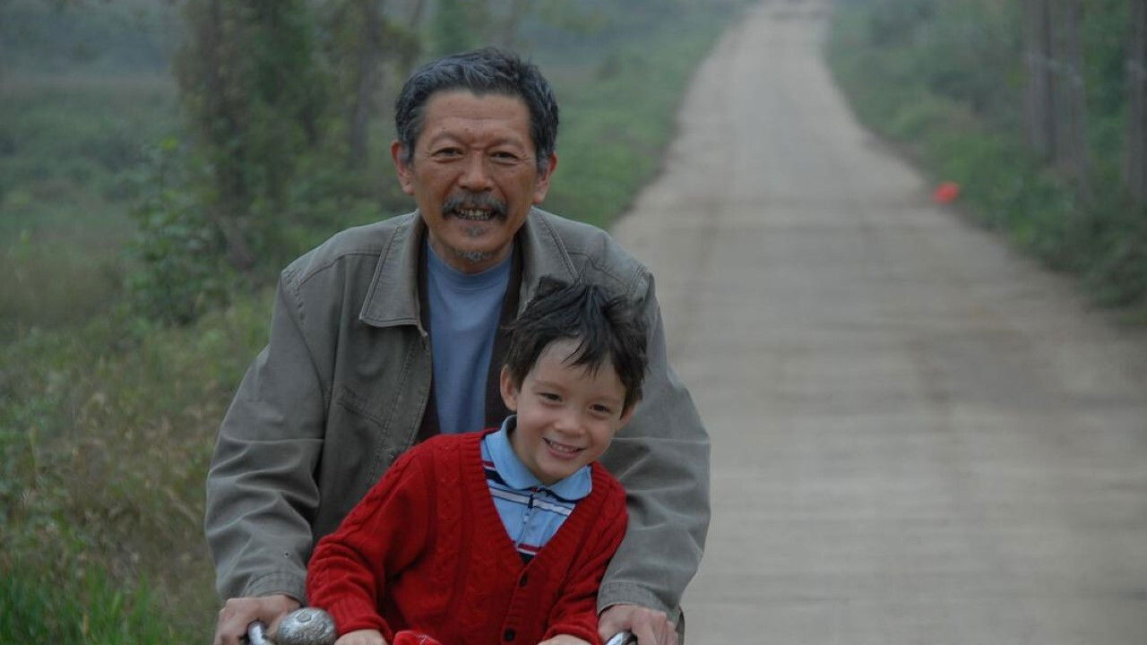 Backdrop for A Grandson from America