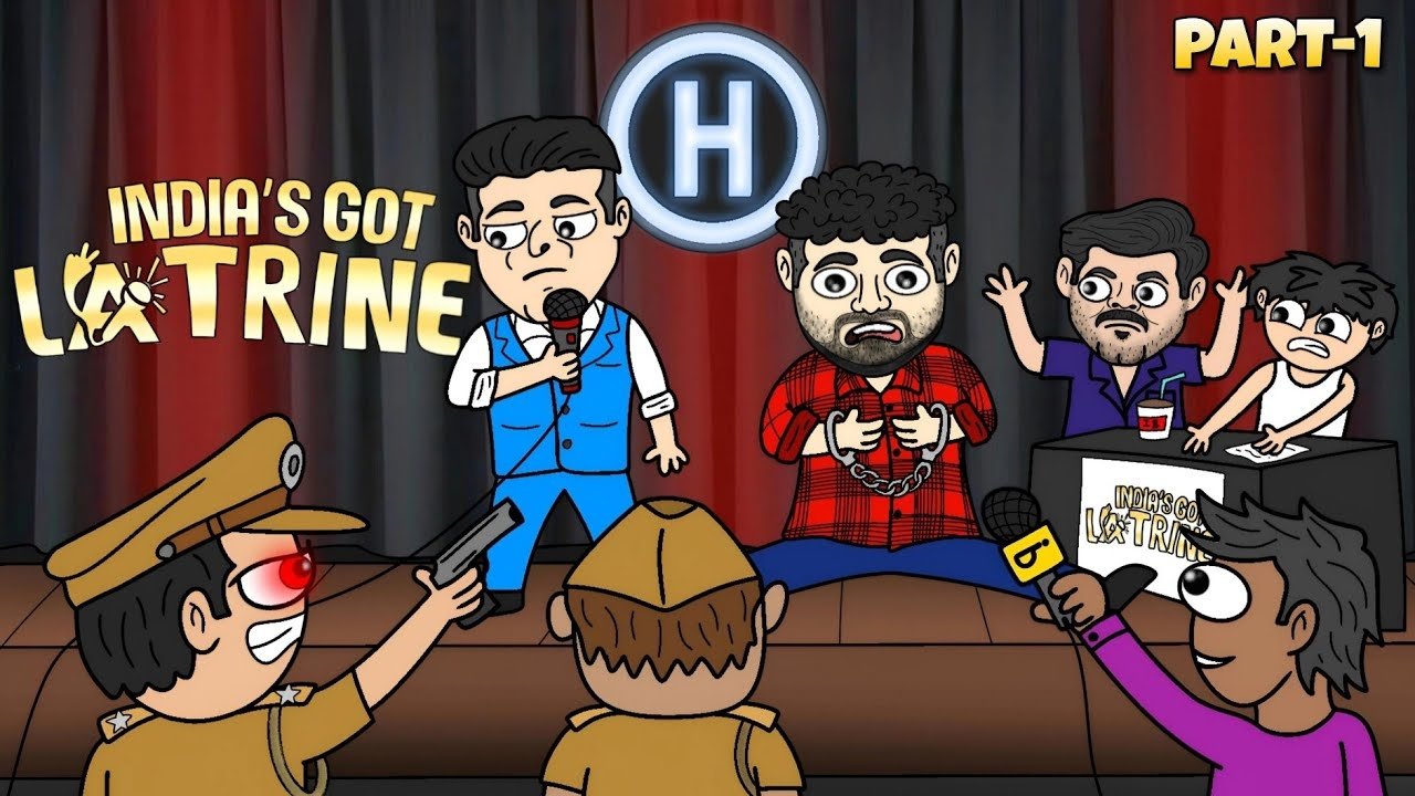 Backdrop for India's Got Latrine