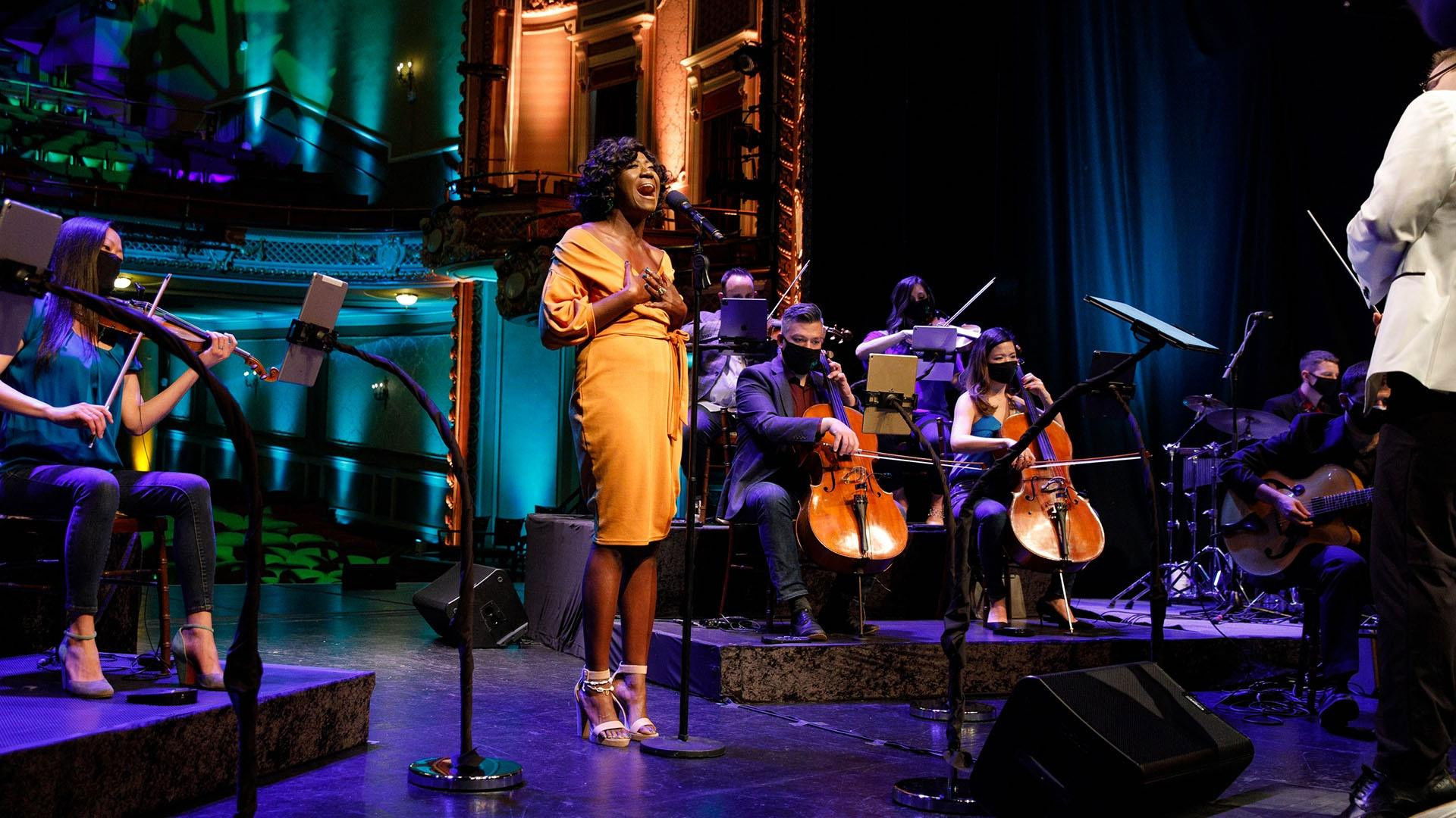 Backdrop for One Voice: The Songs We Share