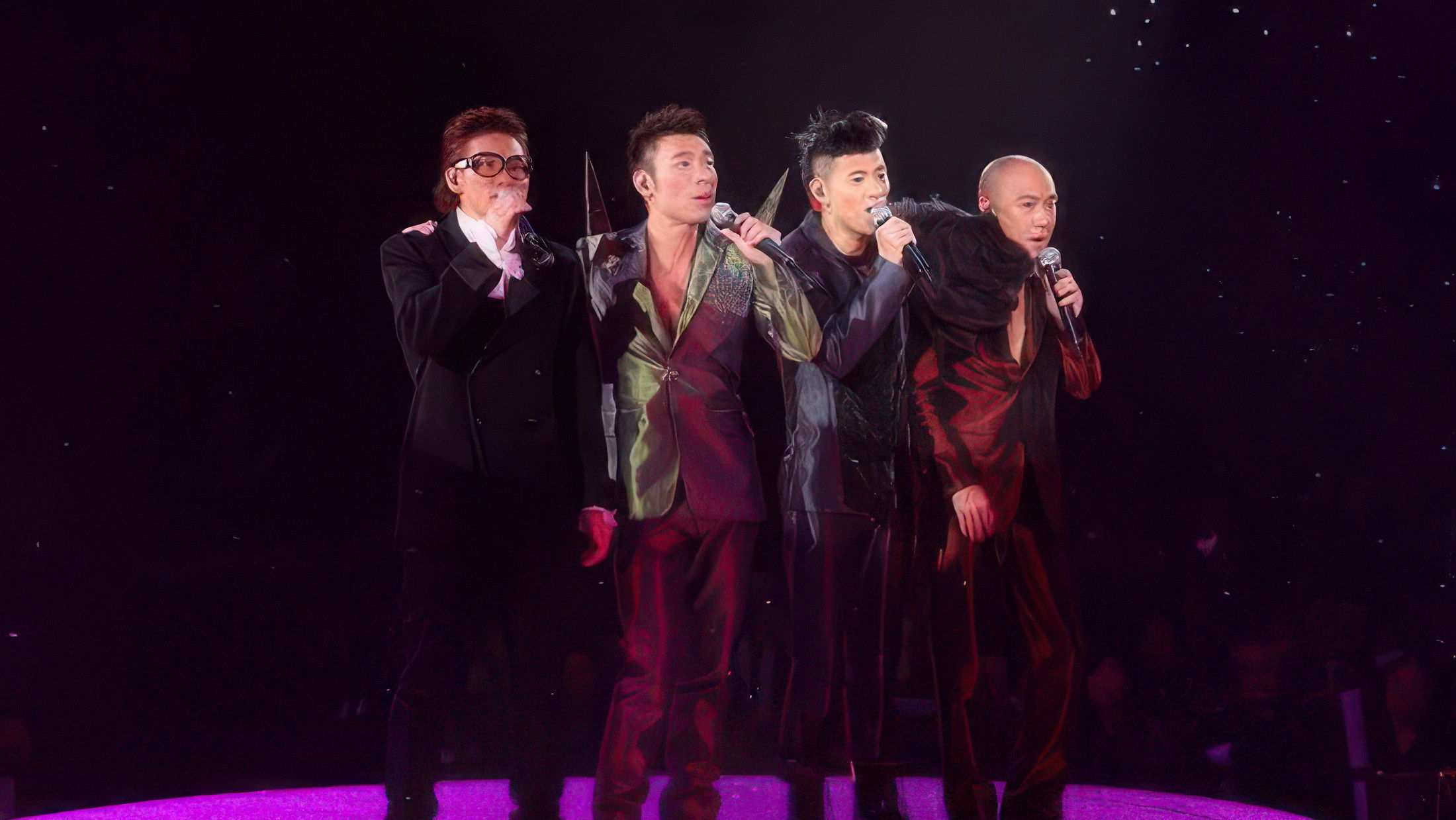 Backdrop for The Big Four World Tour Live In HK