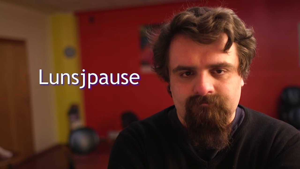 Backdrop for Lunsjpause