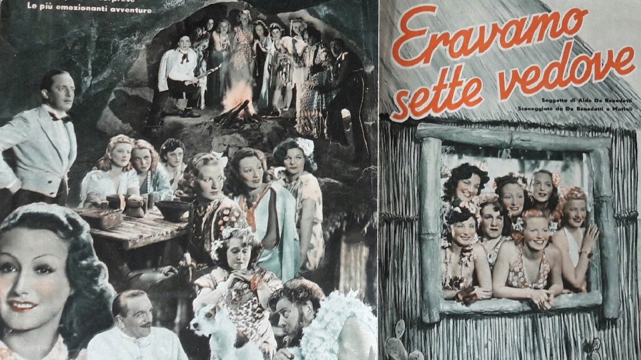 Backdrop for Eravamo sette vedove