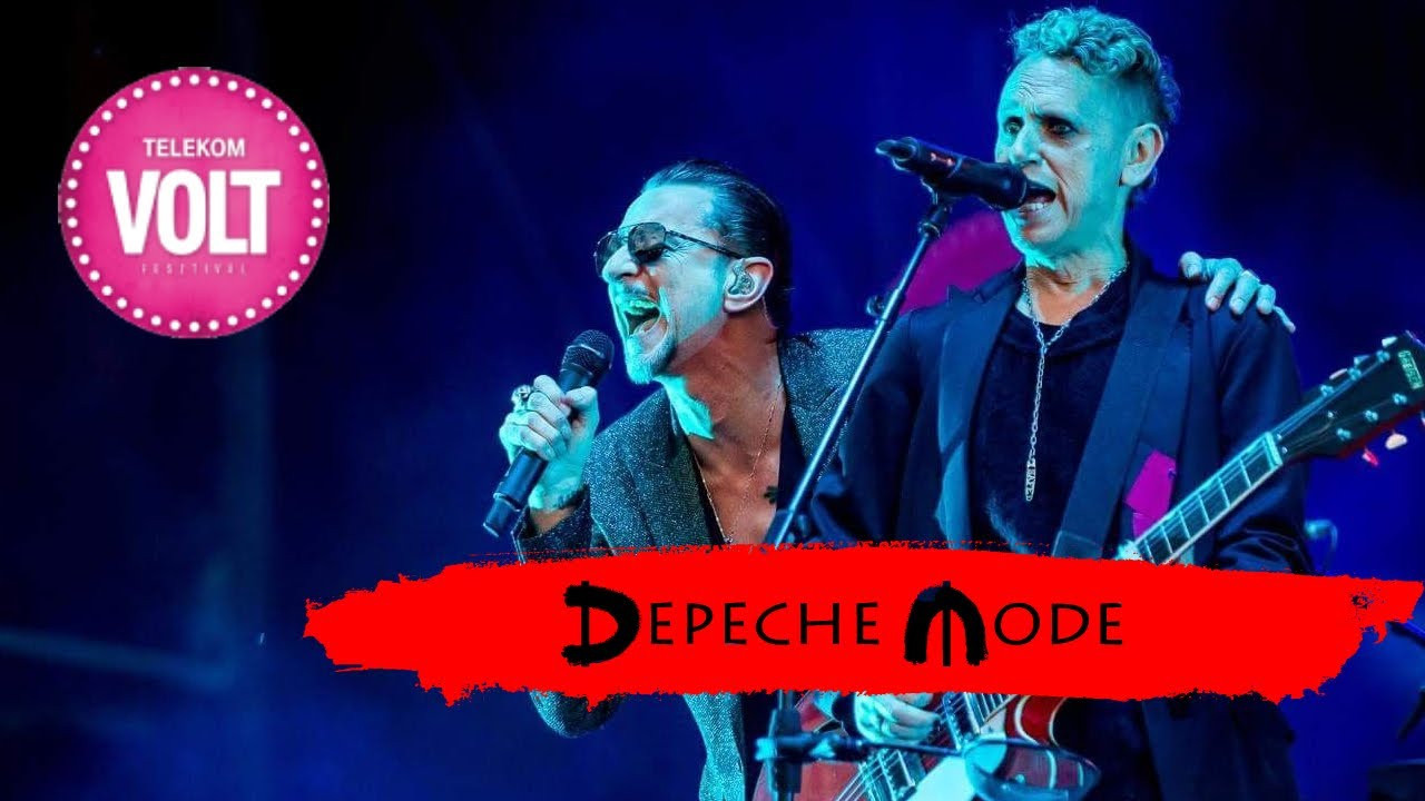 Backdrop for Depeche Mode VOLT Festival, Sopron, Hungary 2018