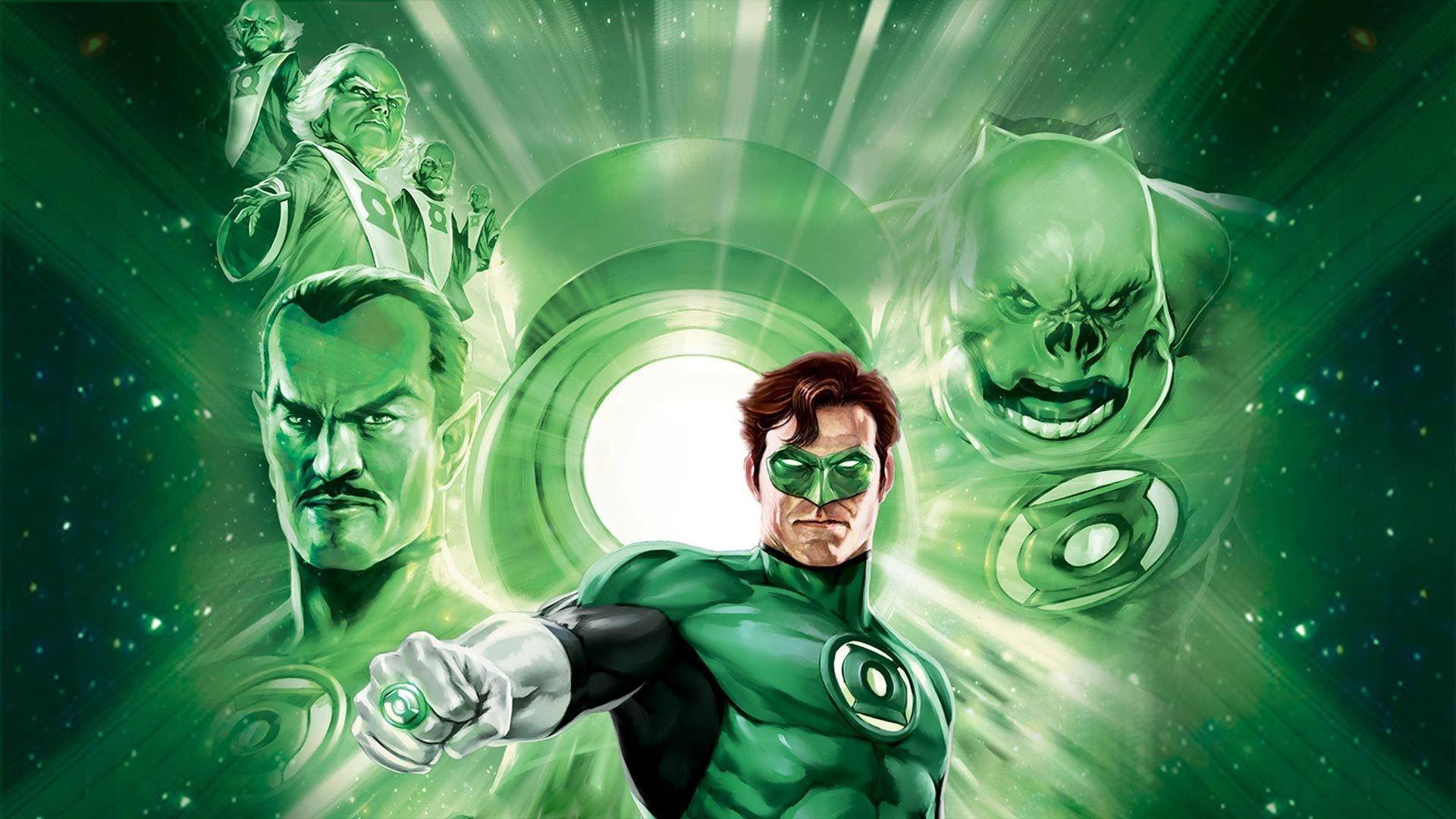 Backdrop for Green Lantern: Emerald Knights
