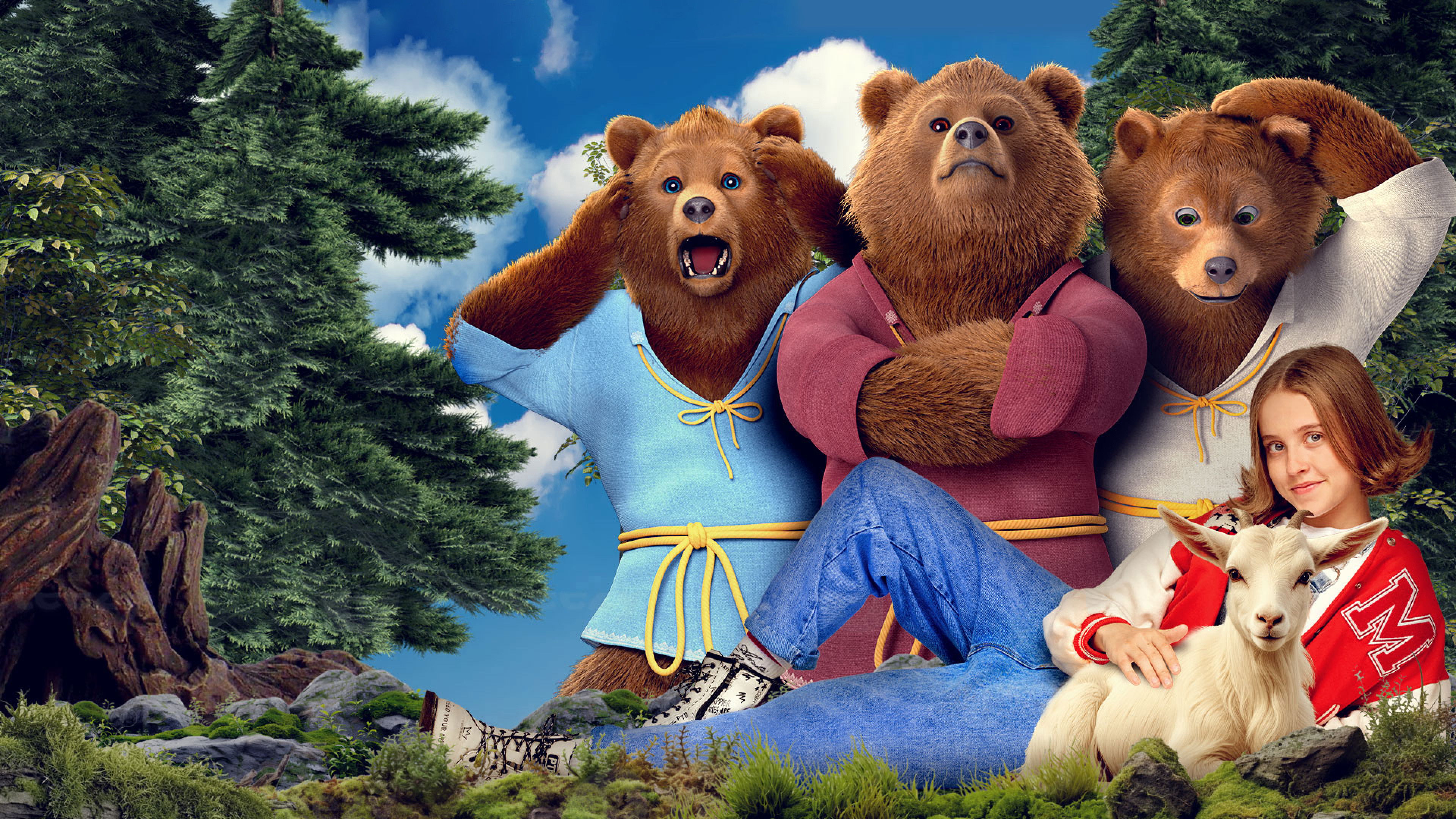 Backdrop for Masha and the Bears