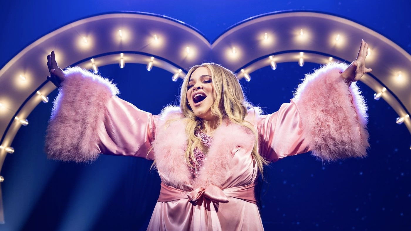 Backdrop for Trisha Paytas' Big Broadway Dream