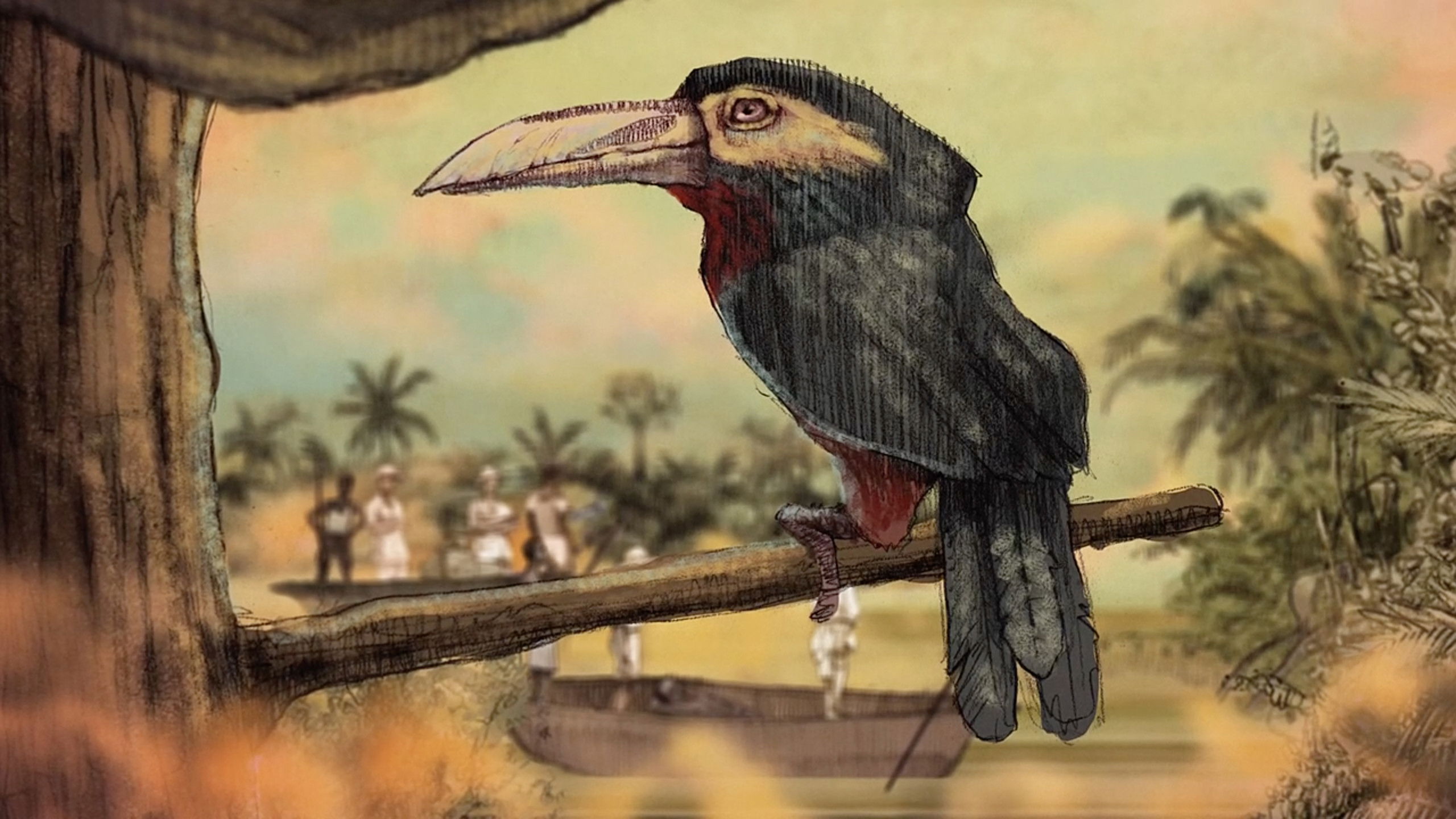 Backdrop for One Day I Saw 10,000 Elephants