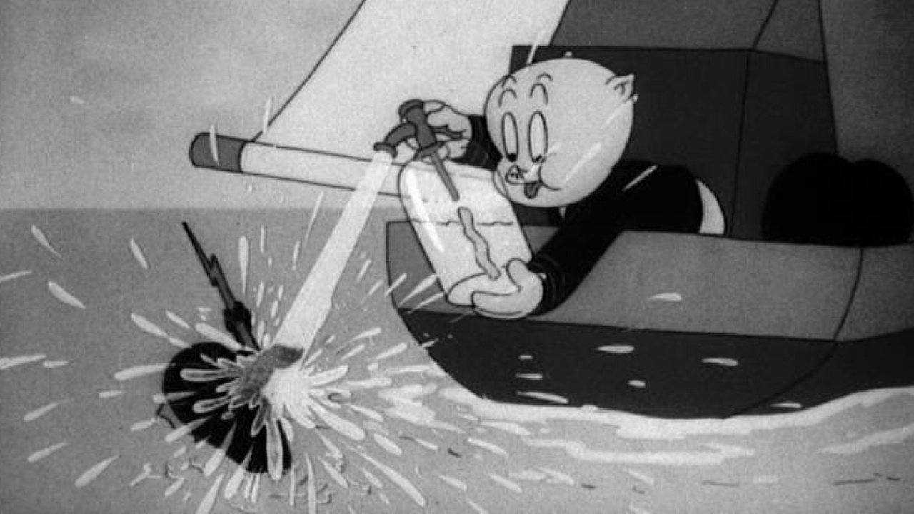 Backdrop for Porky's Five & Ten