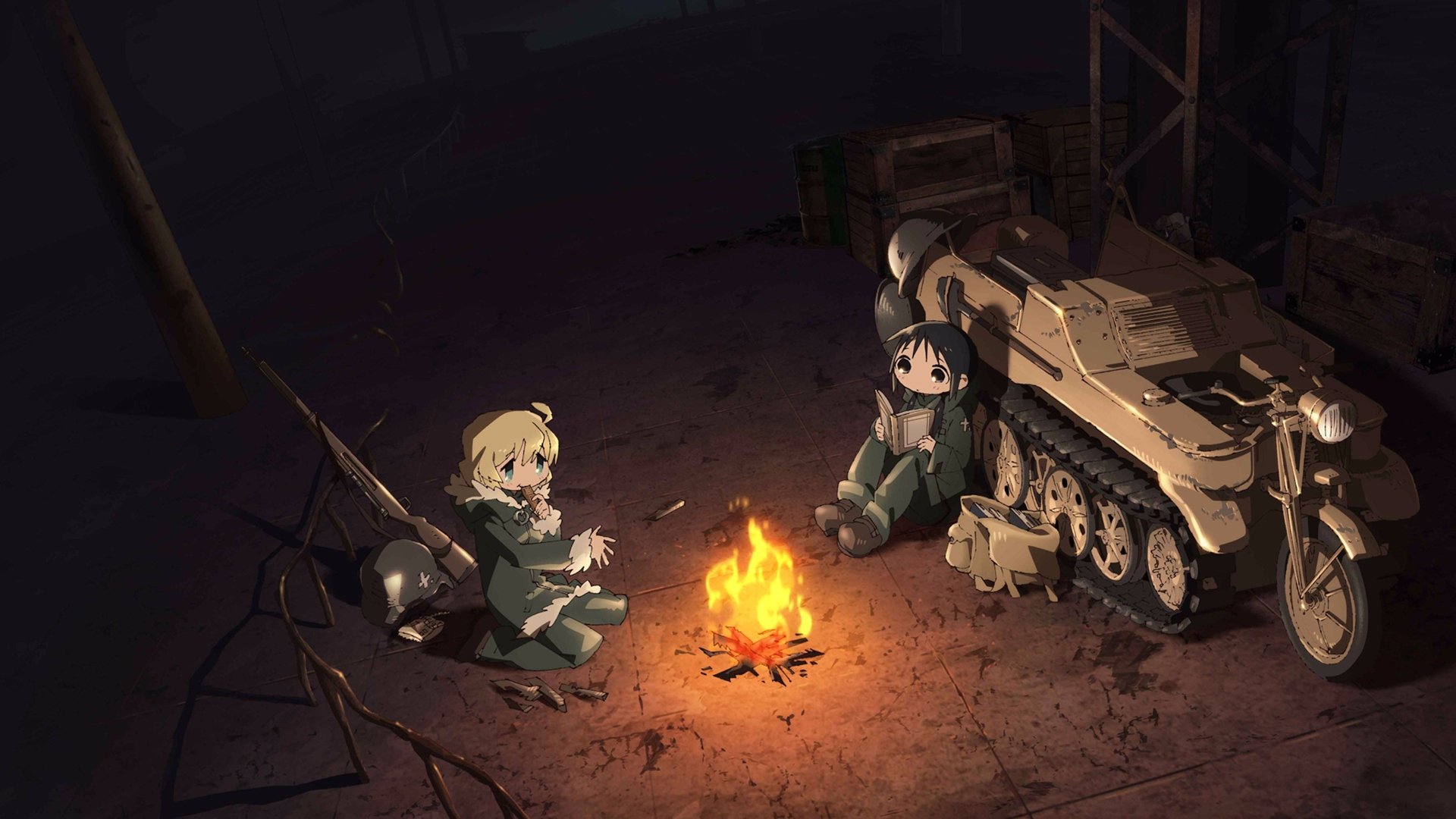 Backdrop for Girls' Last Tour