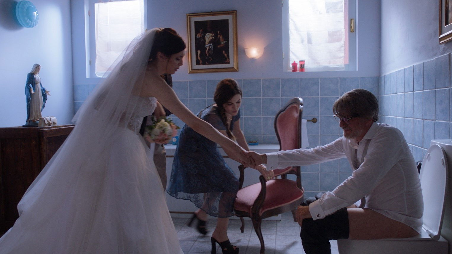 Backdrop for The Undecided Groom