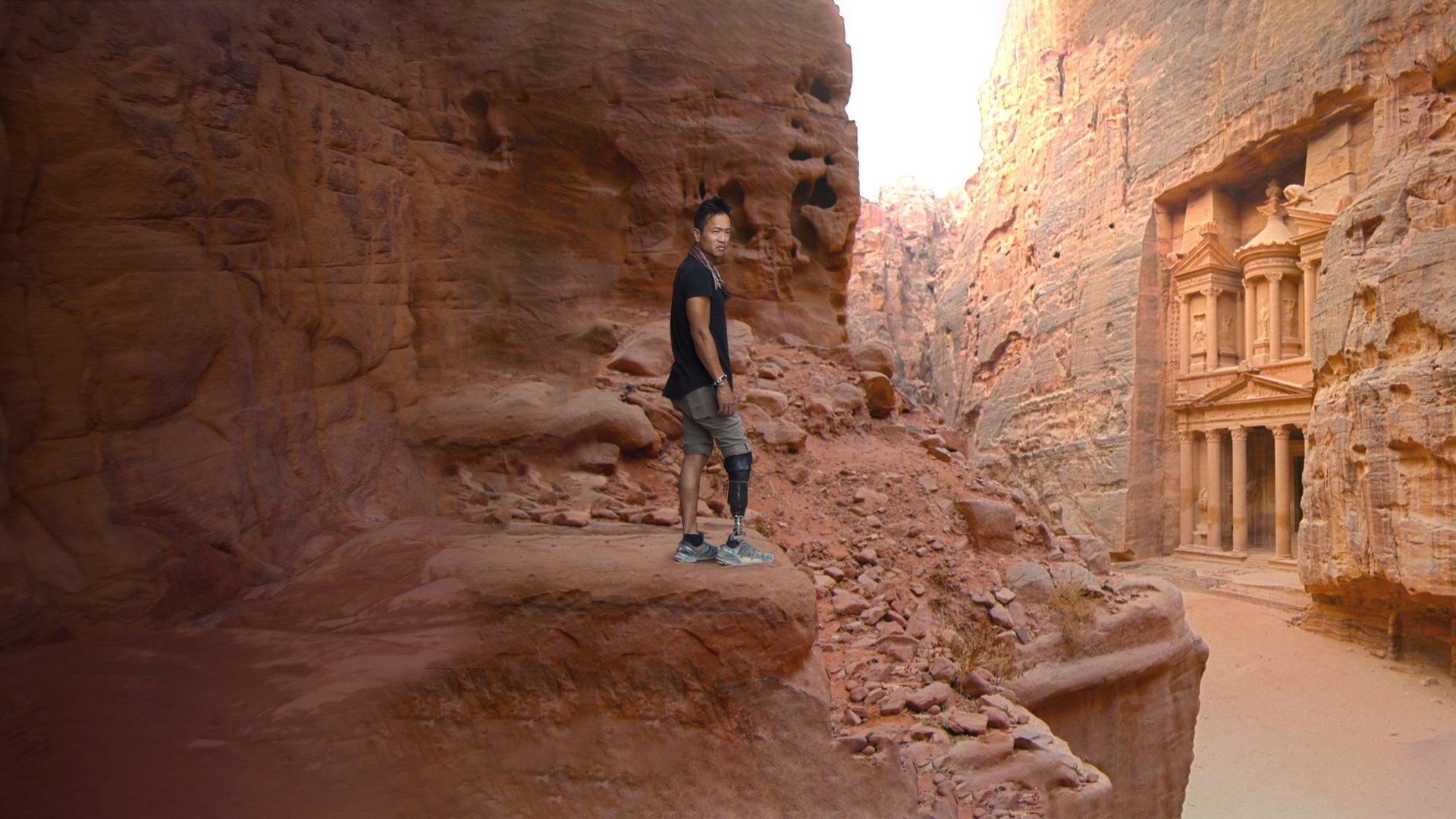 Backdrop for Buried Secrets of The Bible With Albert Lin