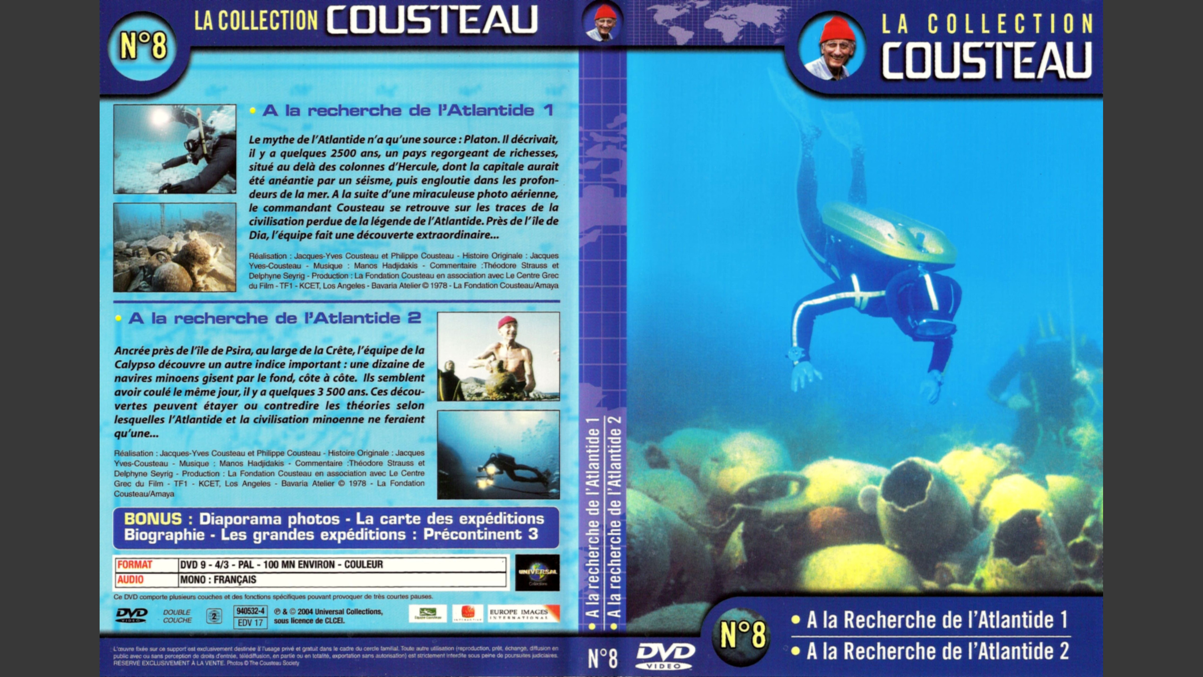 Backdrop for The Cousteau Collection N°8-1 | In Search of Atlantis (Part 1)