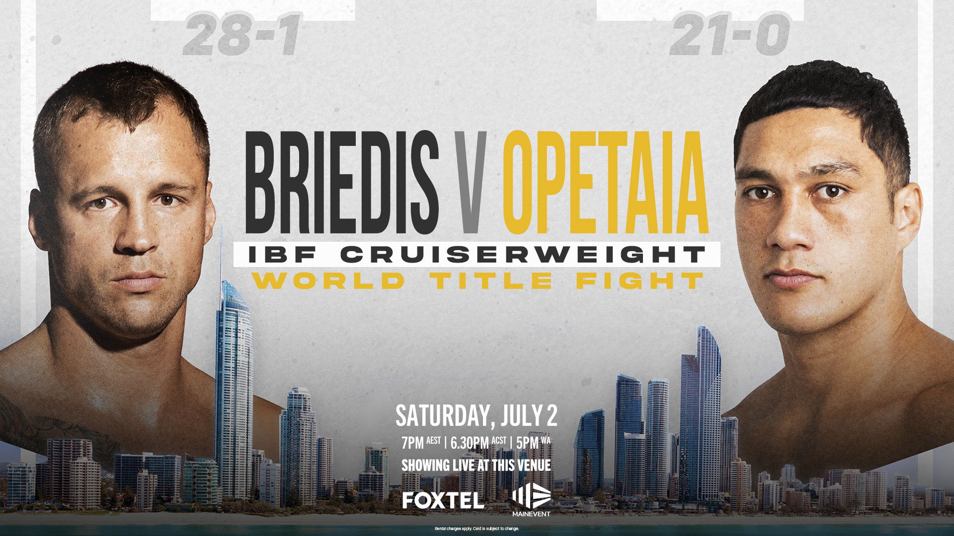 Backdrop for Mairis Briedis vs. Jai Opetaia