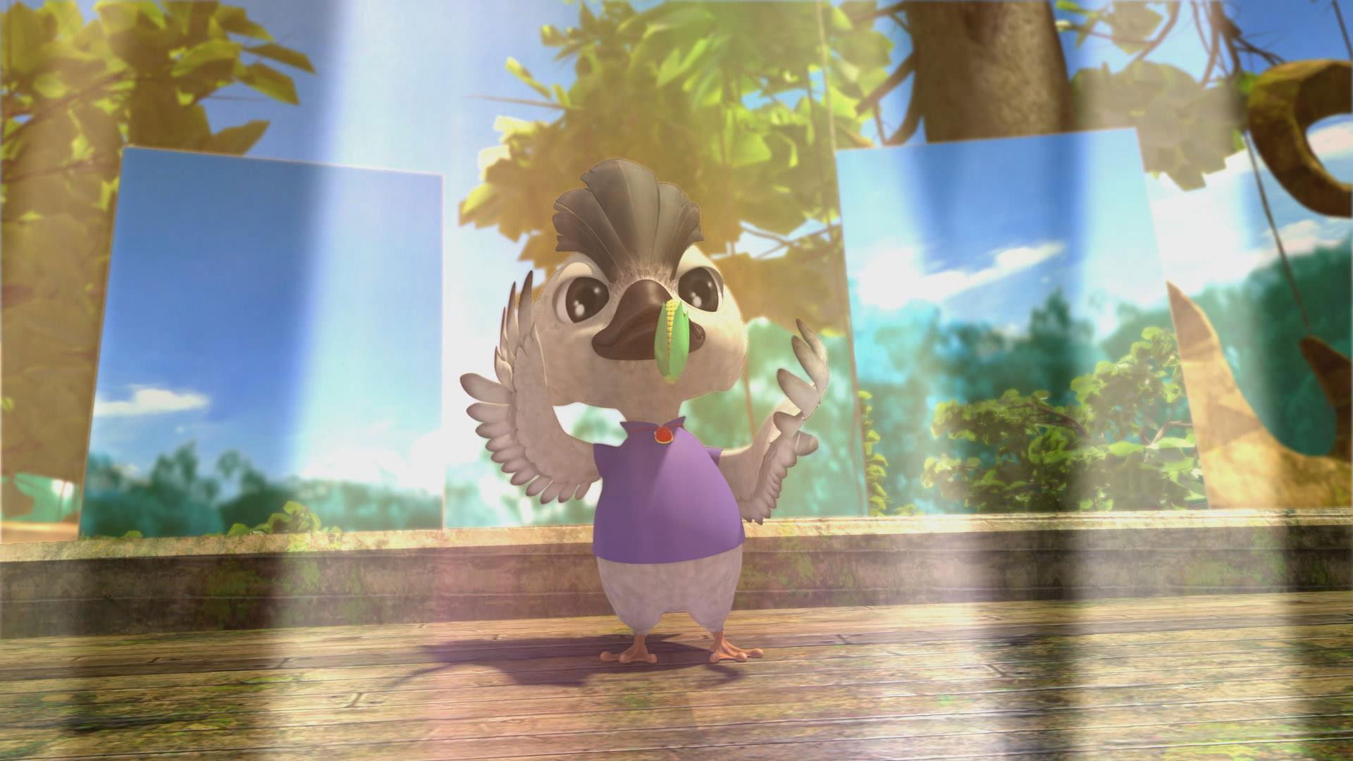 Backdrop for The Ugly Duckling