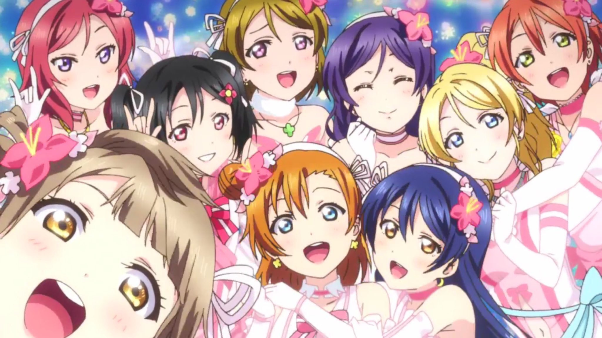 Backdrop for Love Live! μ's Live Collection
