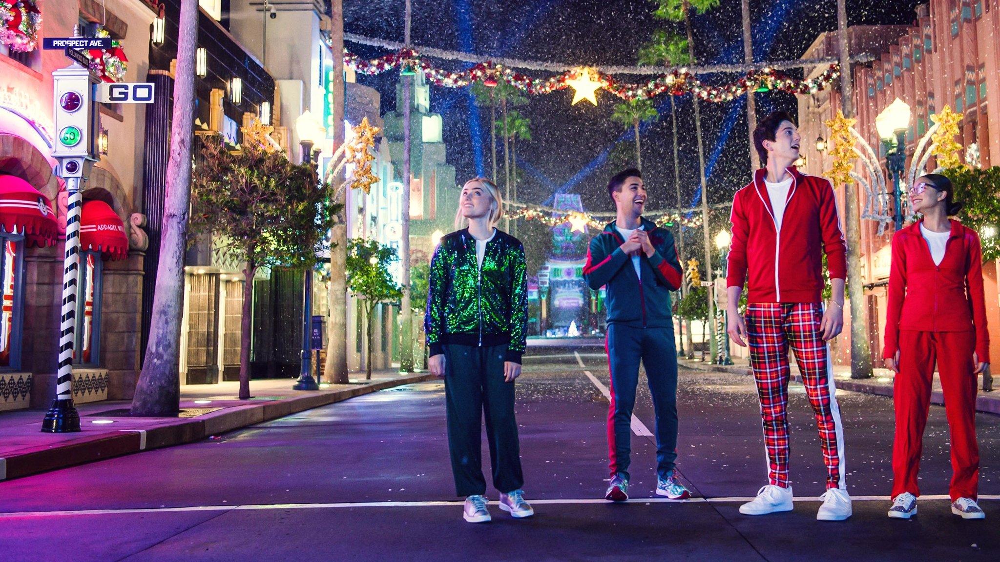 Backdrop for Disney's Holiday Magic Quest