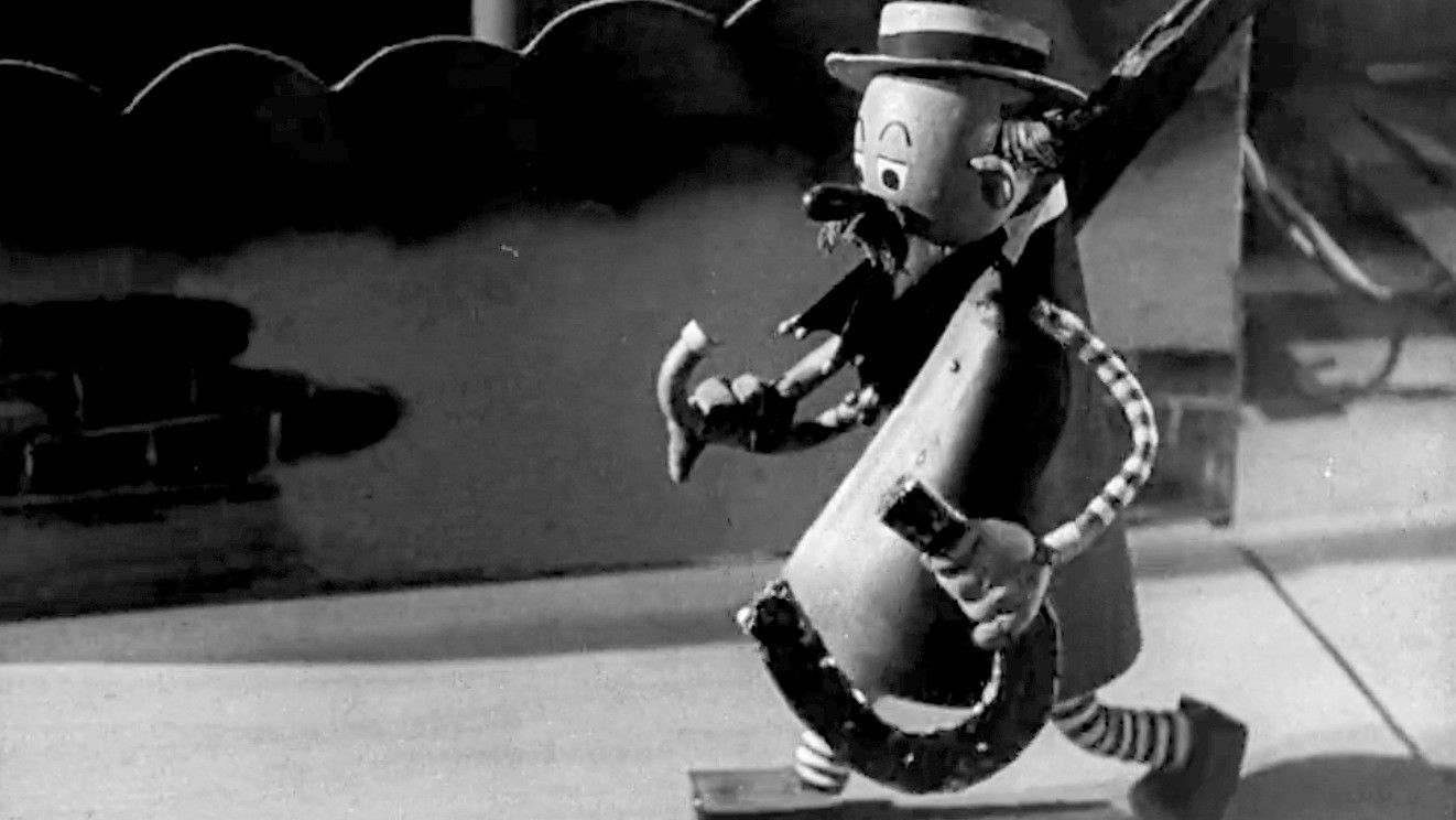 Backdrop for Mr. Prokouk: A Horseshoe for Luck