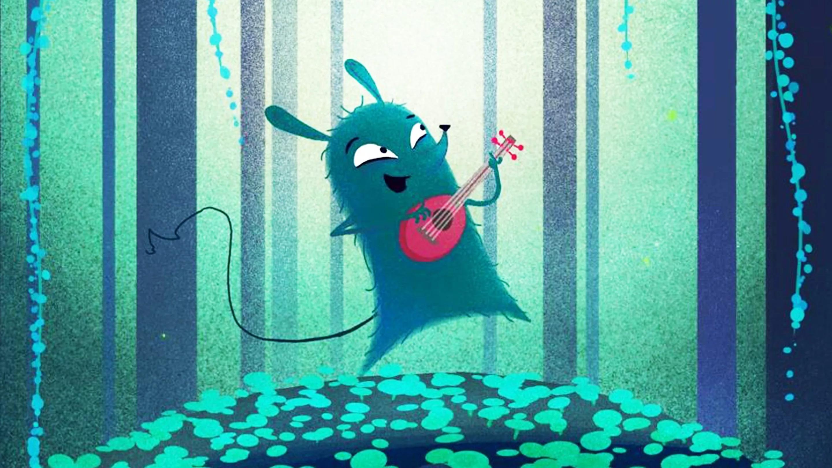 Backdrop for Yuku and the Himalayan Flower