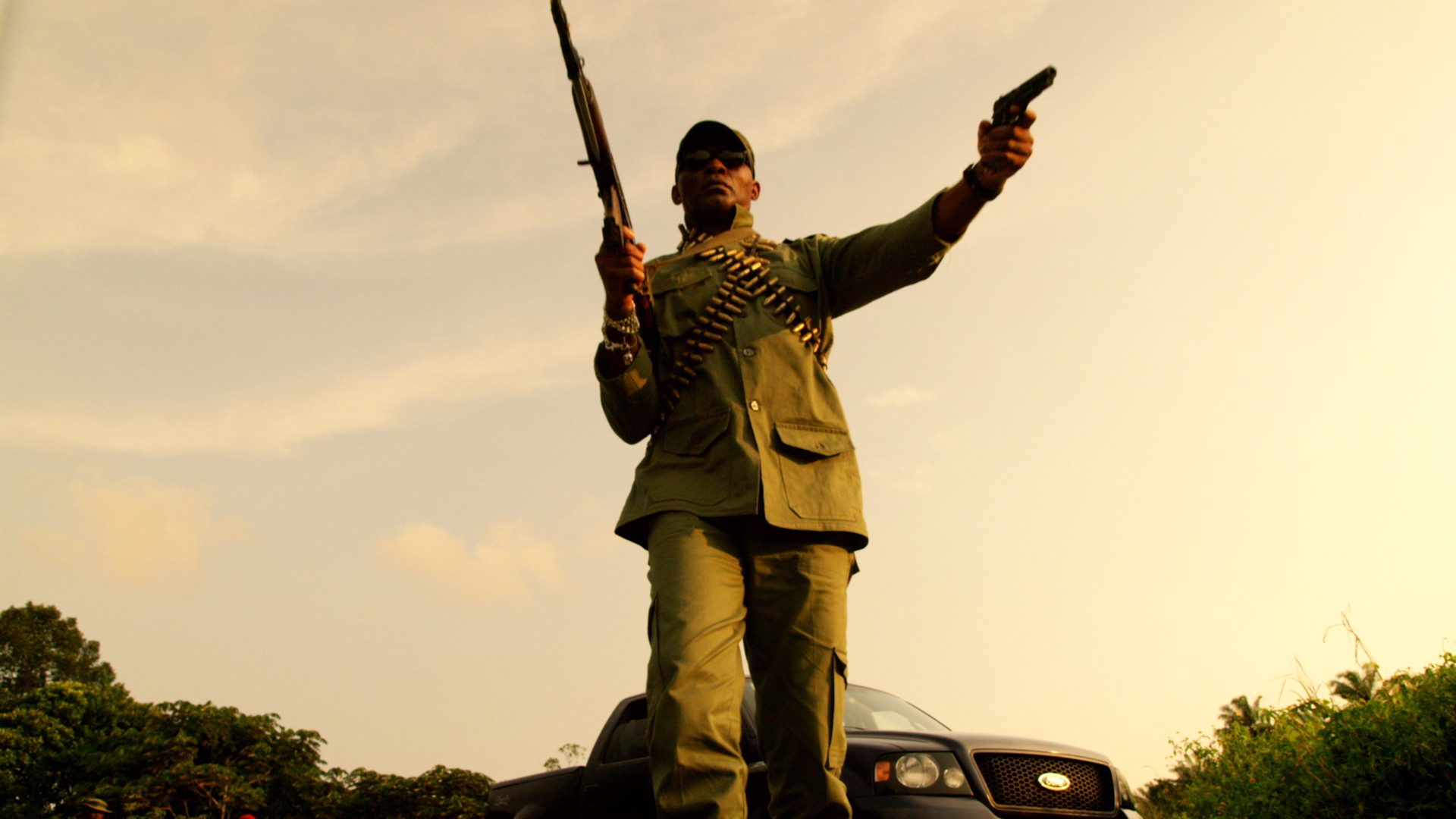 Backdrop for Blood & Oil