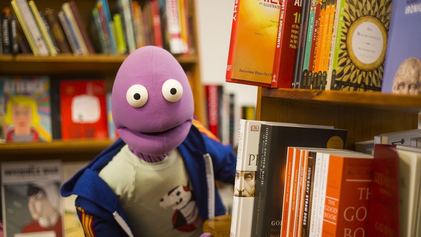 Backdrop for Randy Writes a Novel