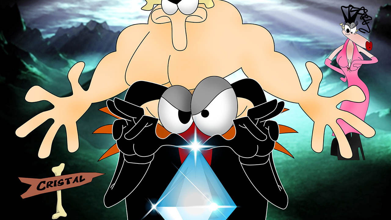 Backdrop for BoOzy’ OS and the Cristal Gem