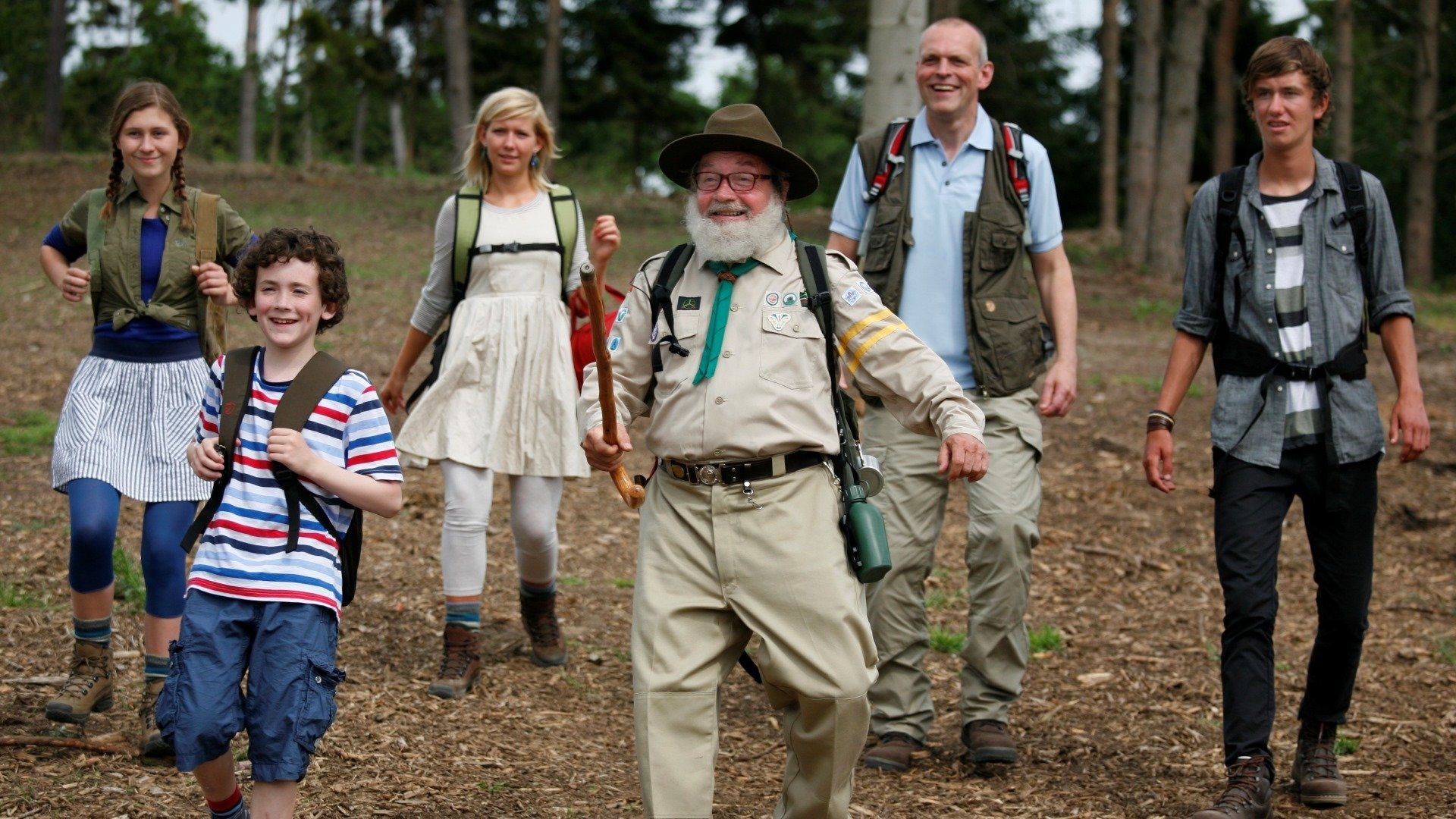 Backdrop for Father of Four: Back to Nature
