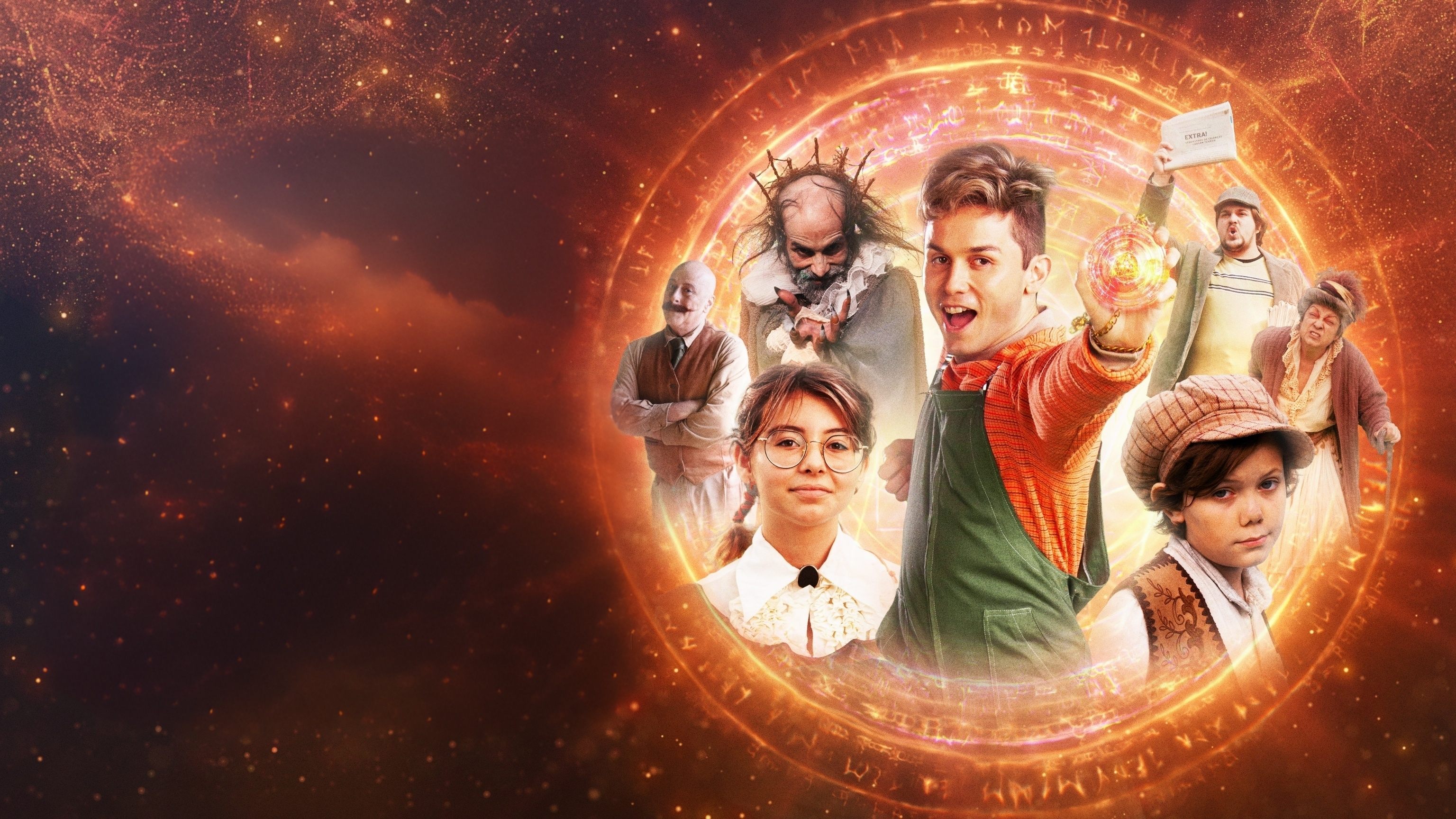 Backdrop for Galactic Cat and the Groundhog Day