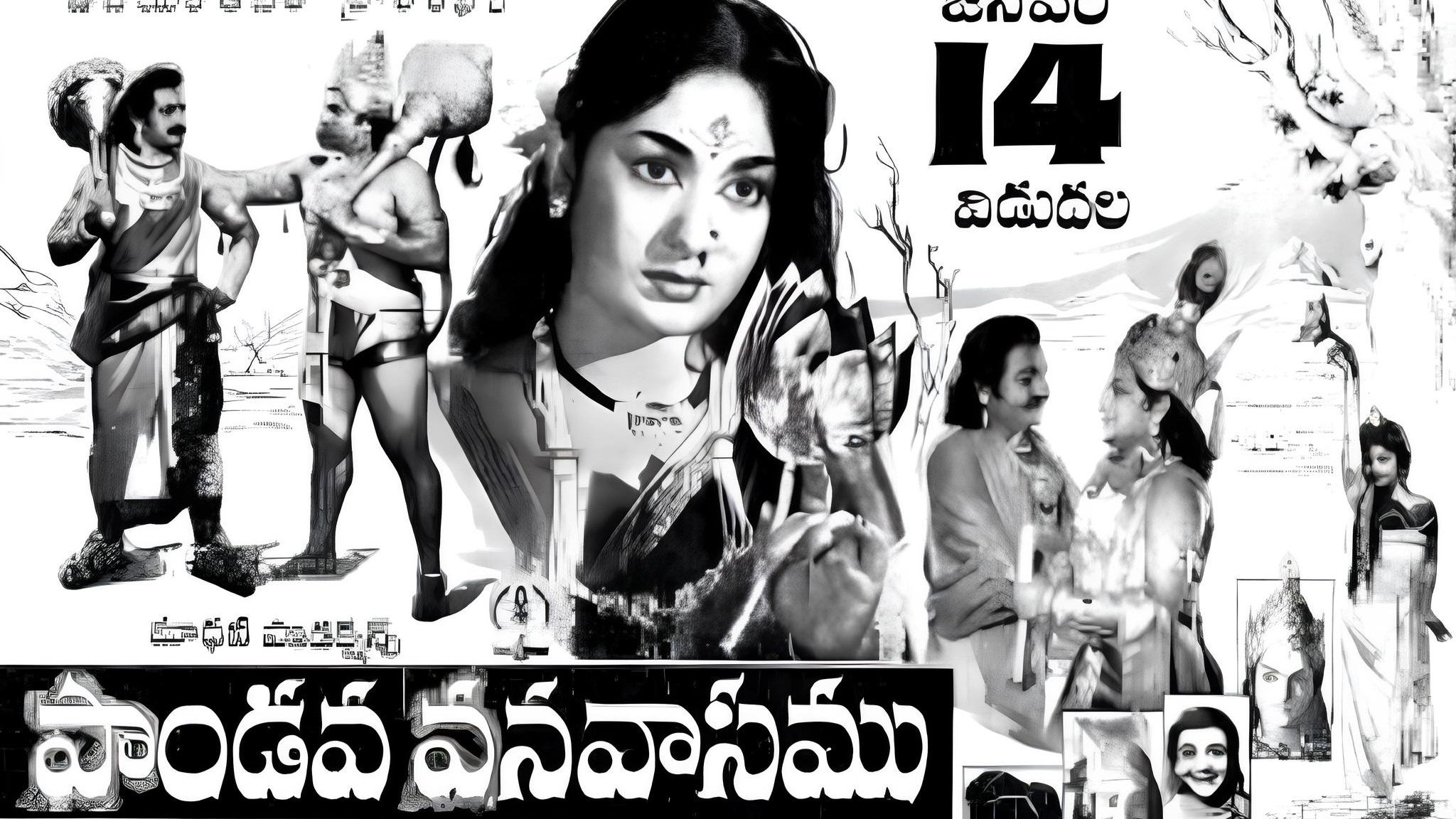 Backdrop for Pandava Vanavasamu