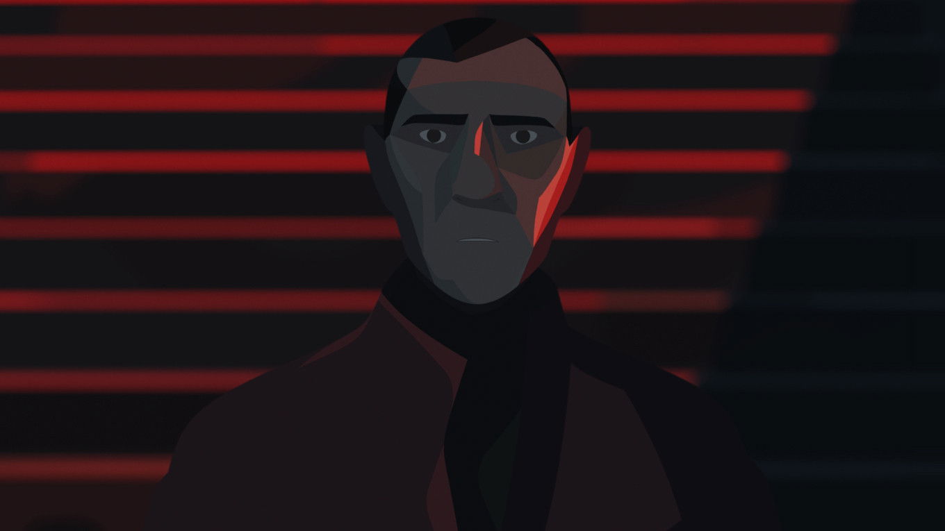 Backdrop for Le Mans 1955