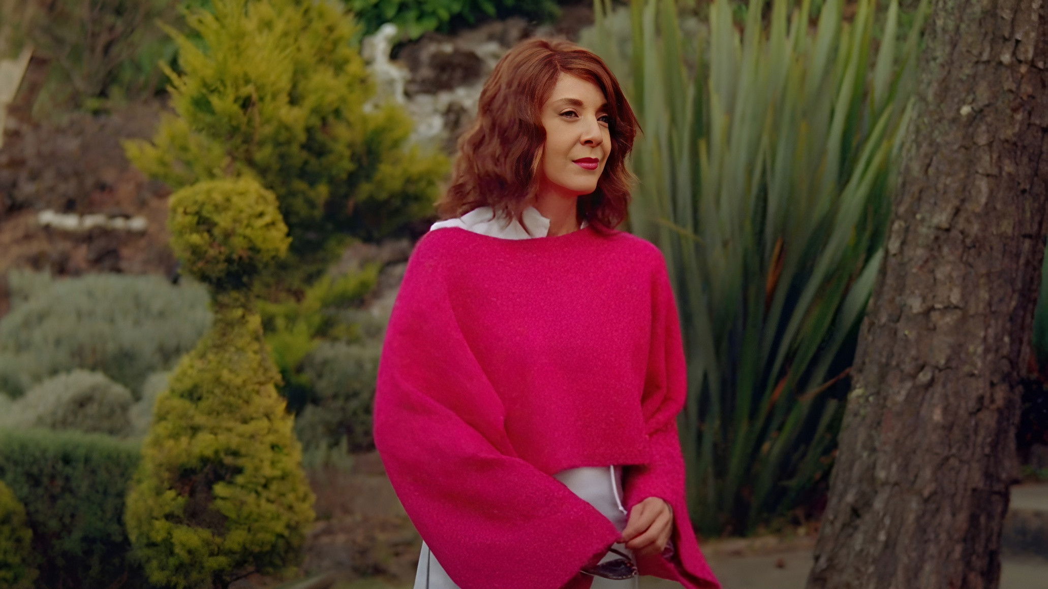 Backdrop for Deadly Embroidered Memories