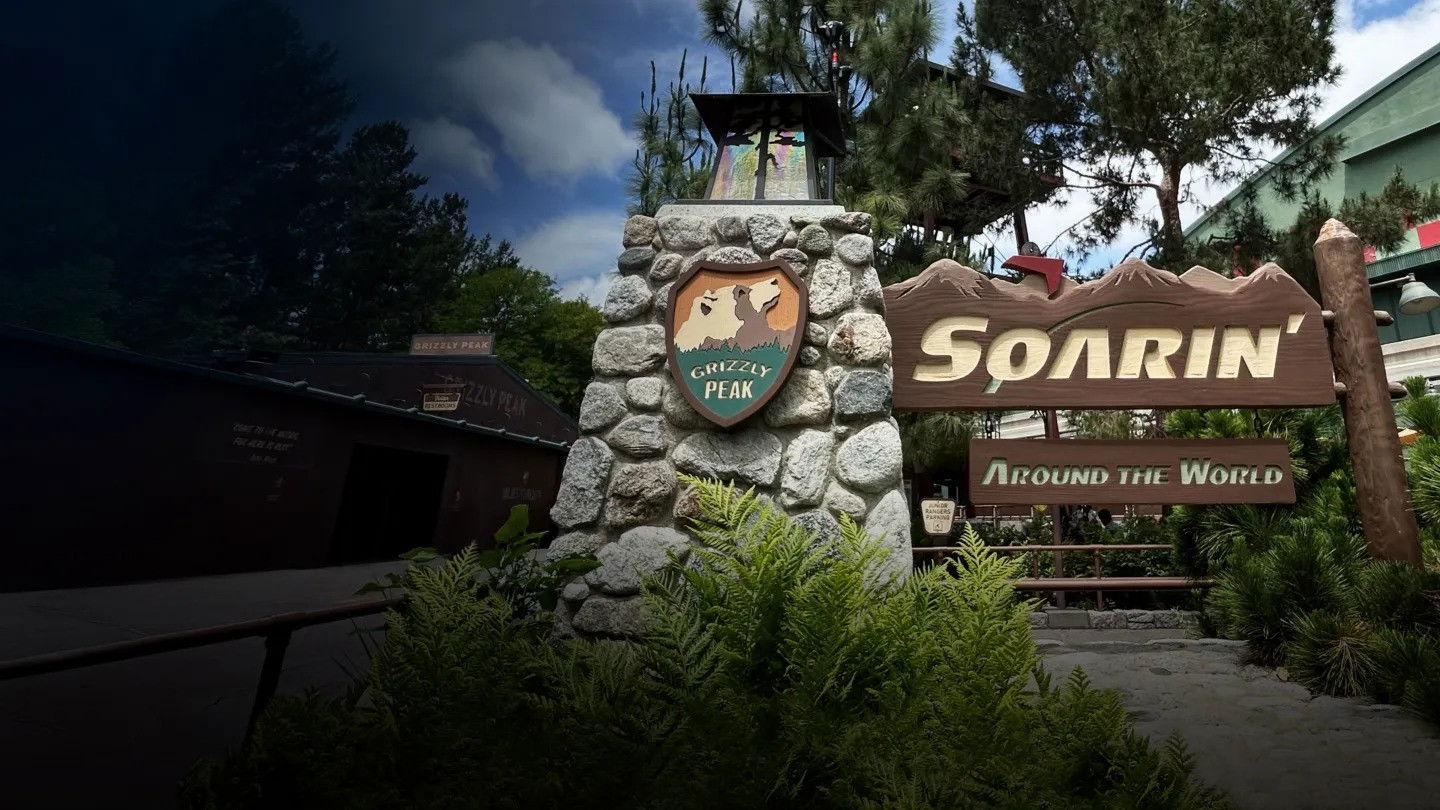 Backdrop for Soarin' Around the World | Disneyland Resort