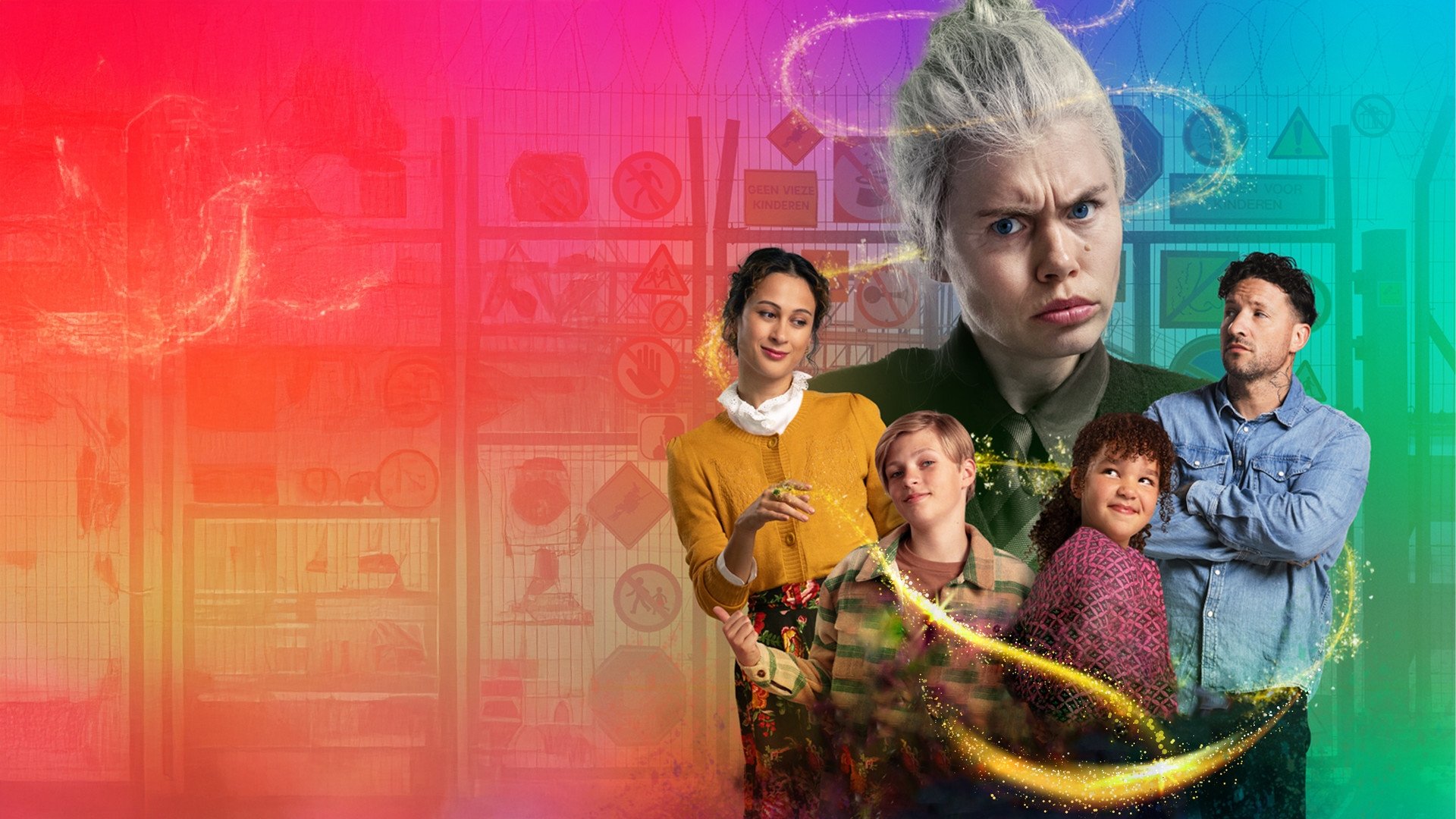 Backdrop for Juf Braaksel en De Magische Ring