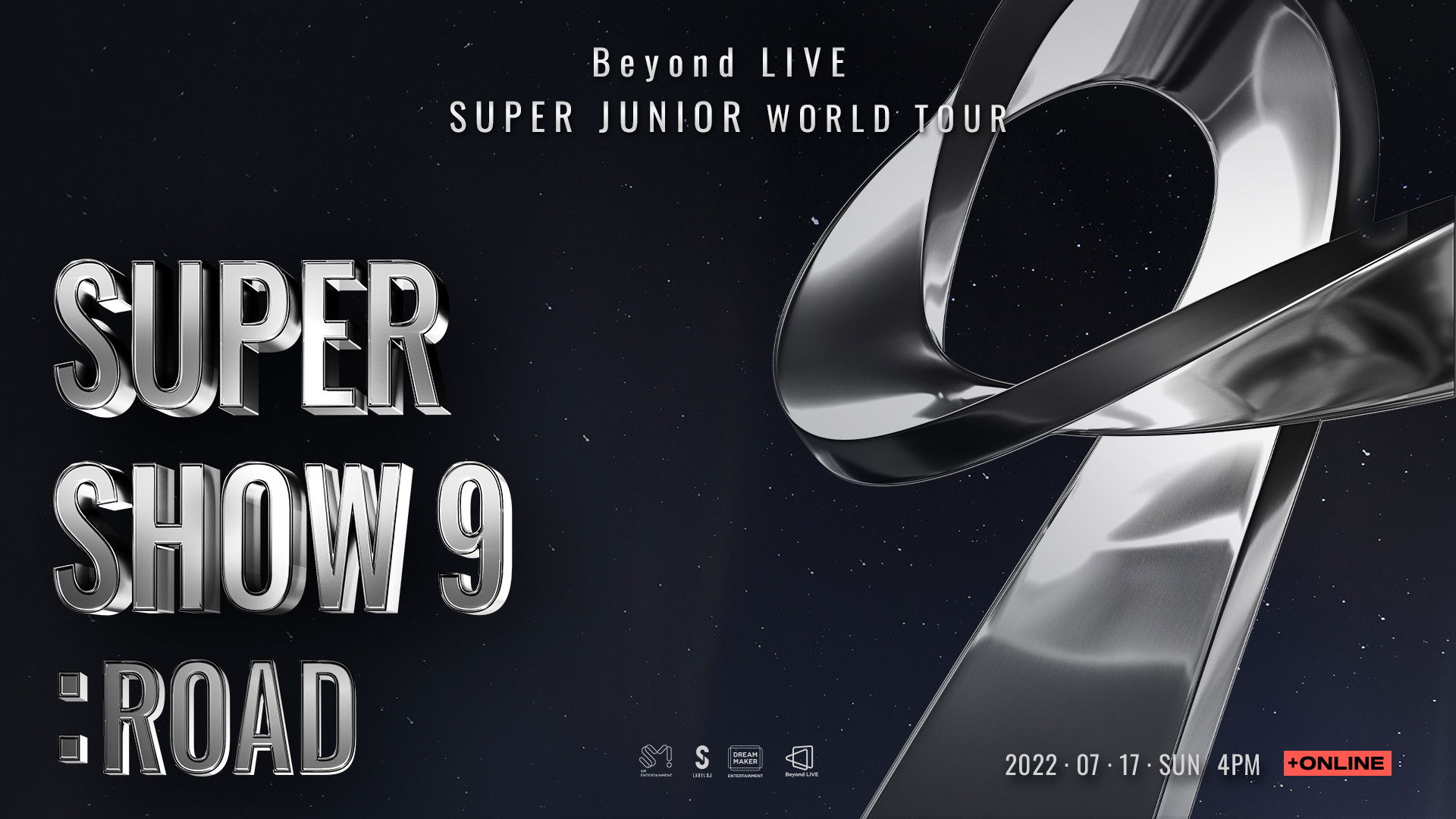 Backdrop for Super Junior World Tour - Super Show 9