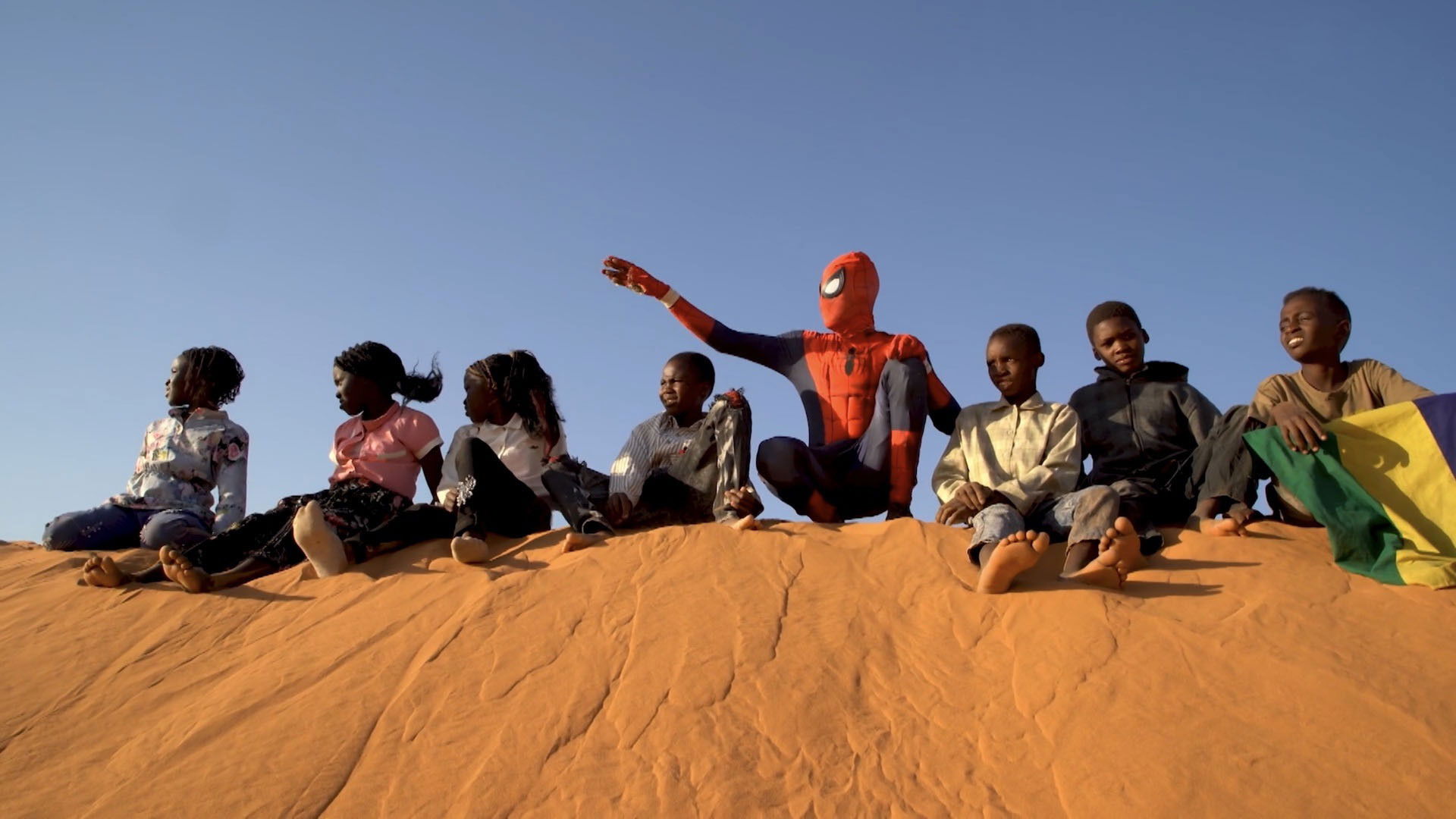 Backdrop for The Spider-Man of Sudan
