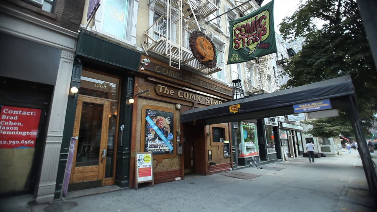 Backdrop for Eat Drink Laugh: The Story of The Comic Strip