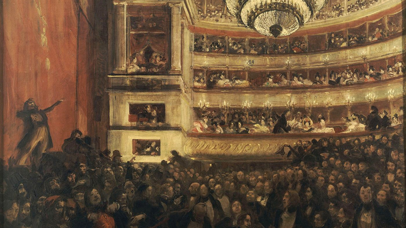 Backdrop for The Battle of Hernani