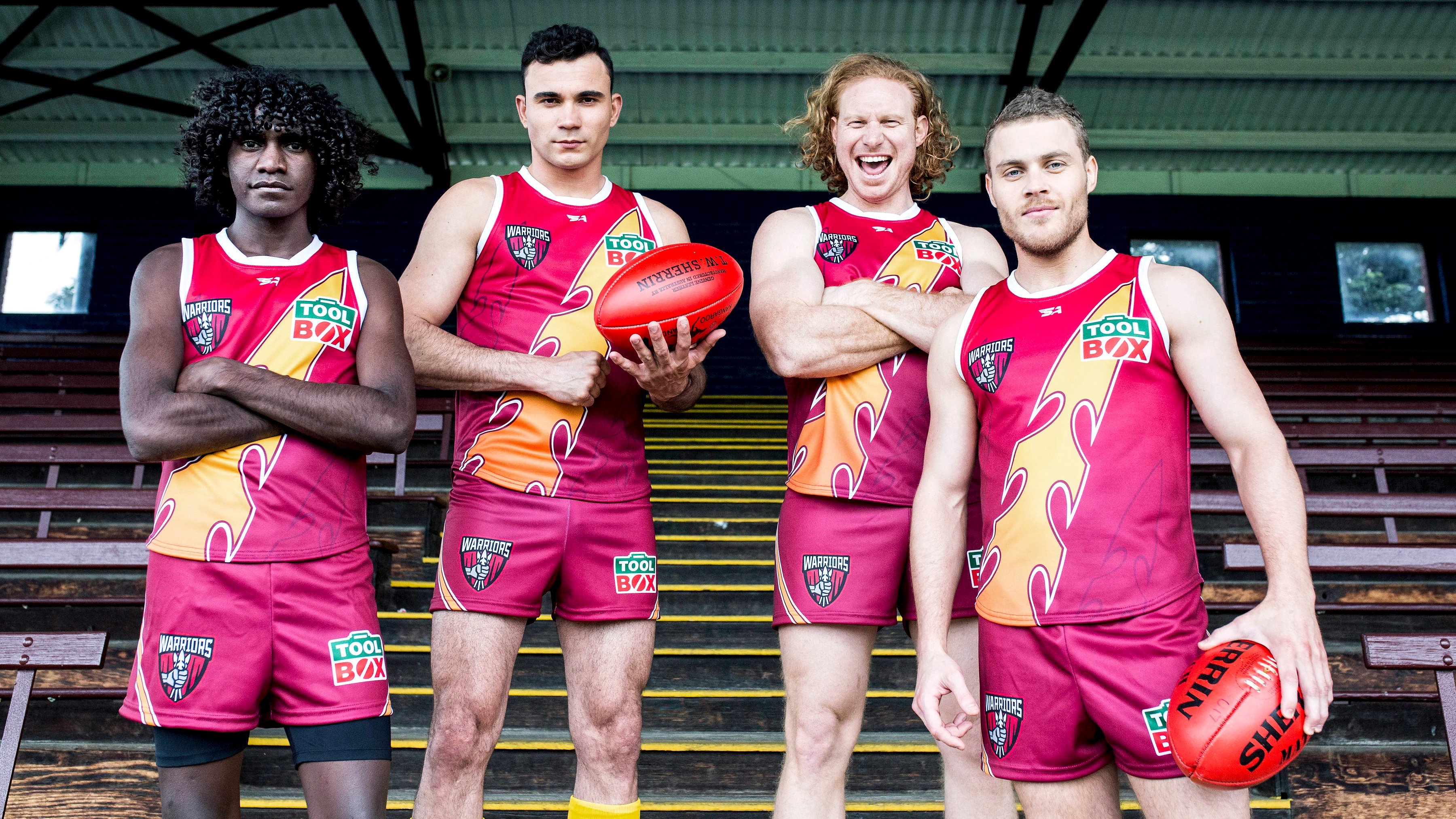 Backdrop for The Warriors