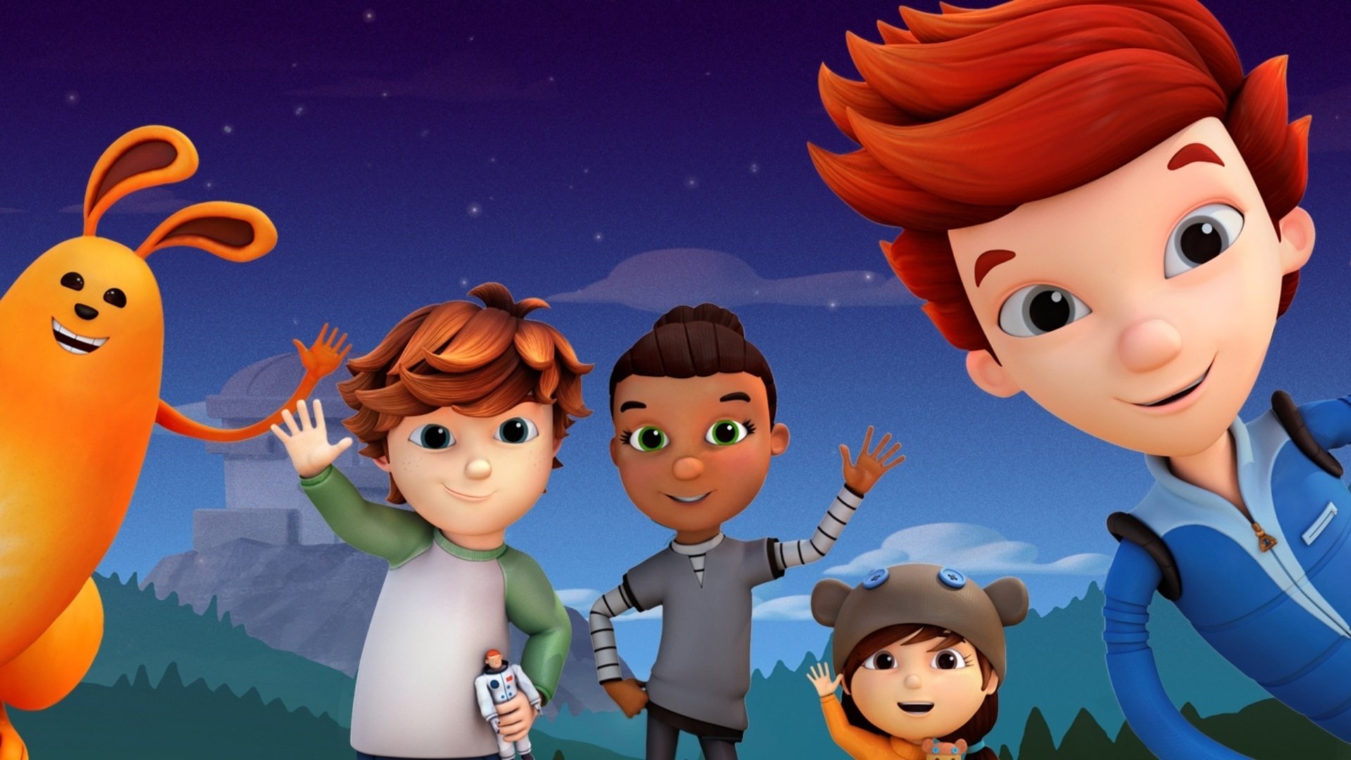 Backdrop for Ready Jet Go!