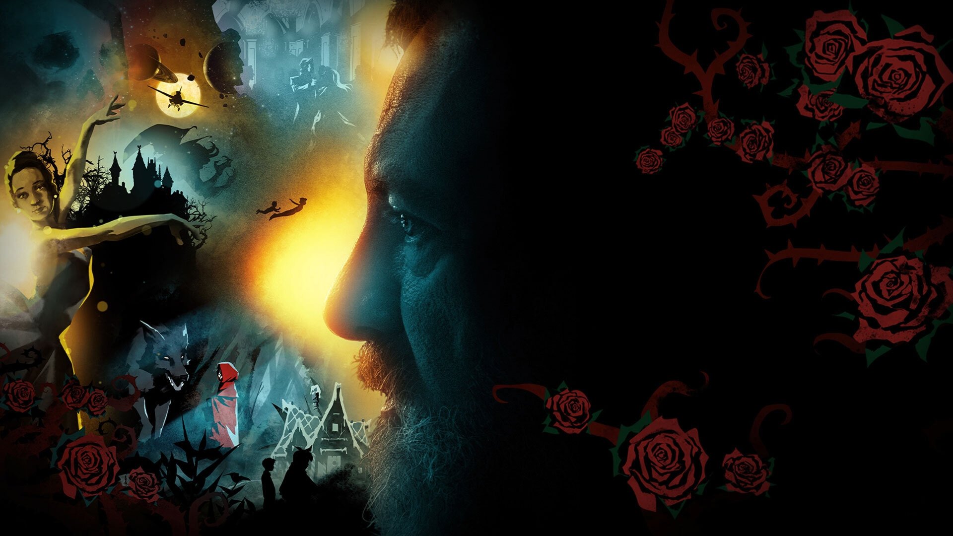 Backdrop for In compagnia del lupo. Il cuore nero delle fiabe
