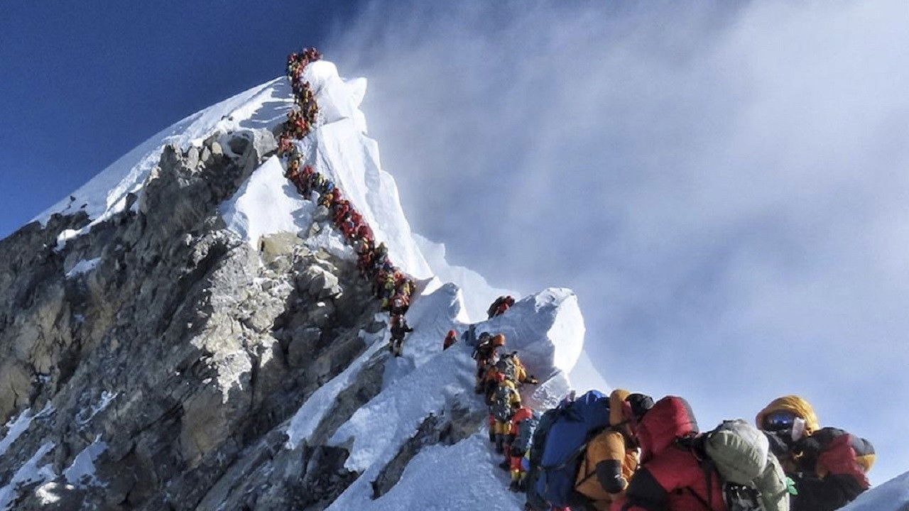 Backdrop for K2 - The Most Dangerous Mountain  in the World