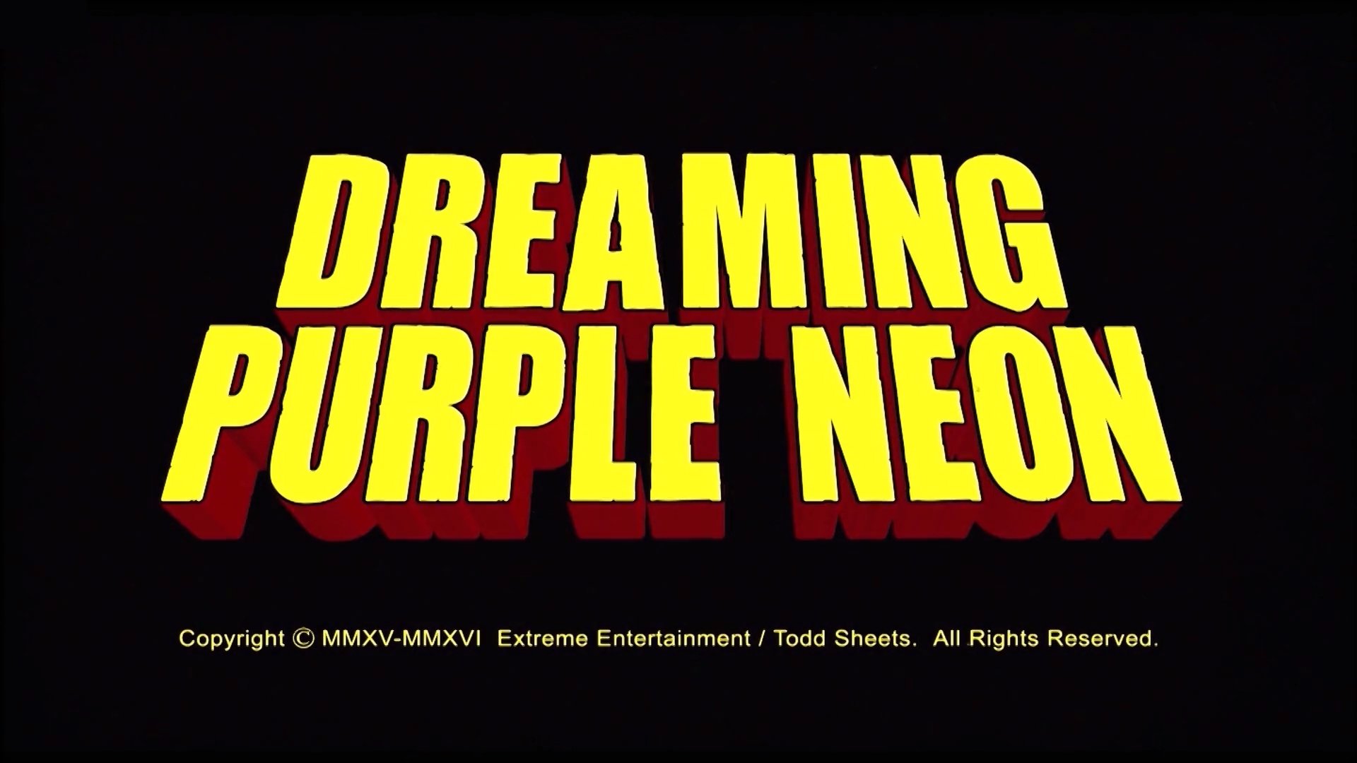 Backdrop for Dreaming Purple Neon