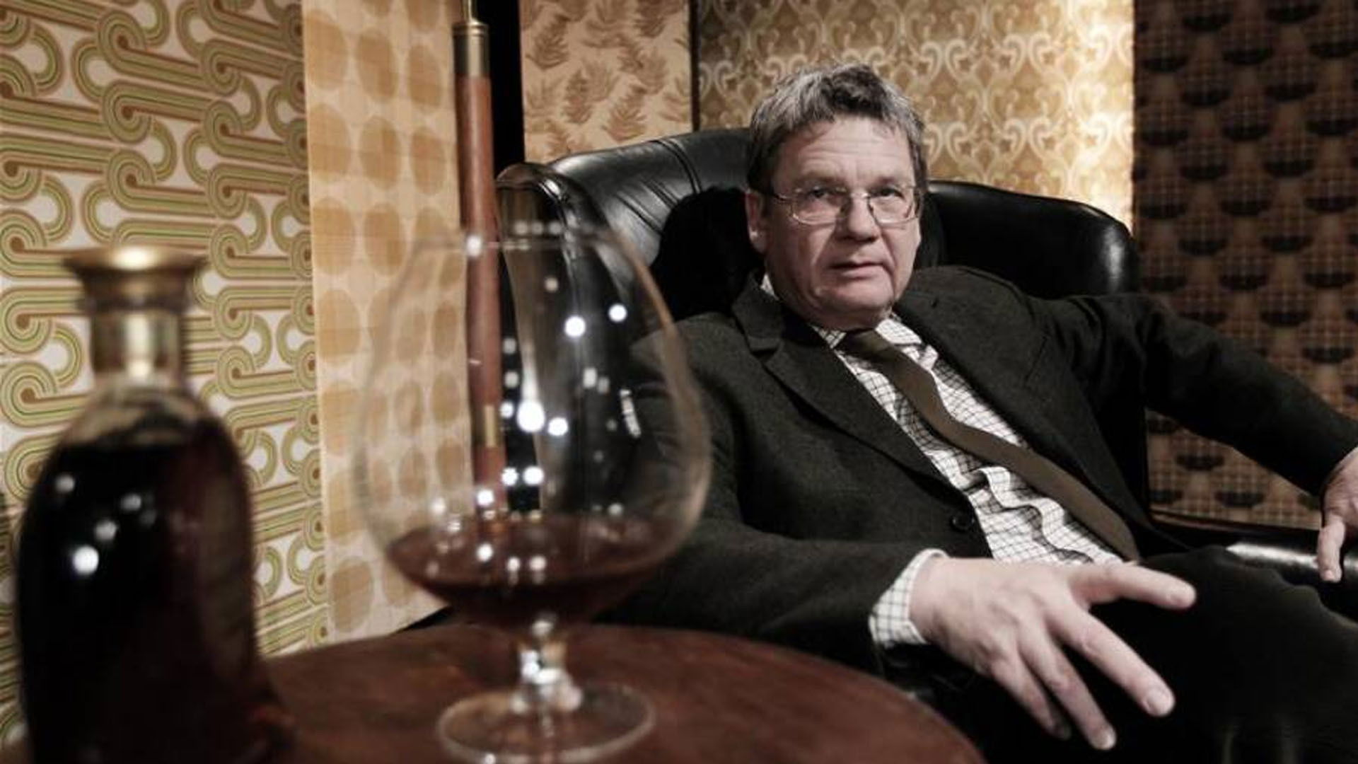 Backdrop for Quiz i en hornlygte