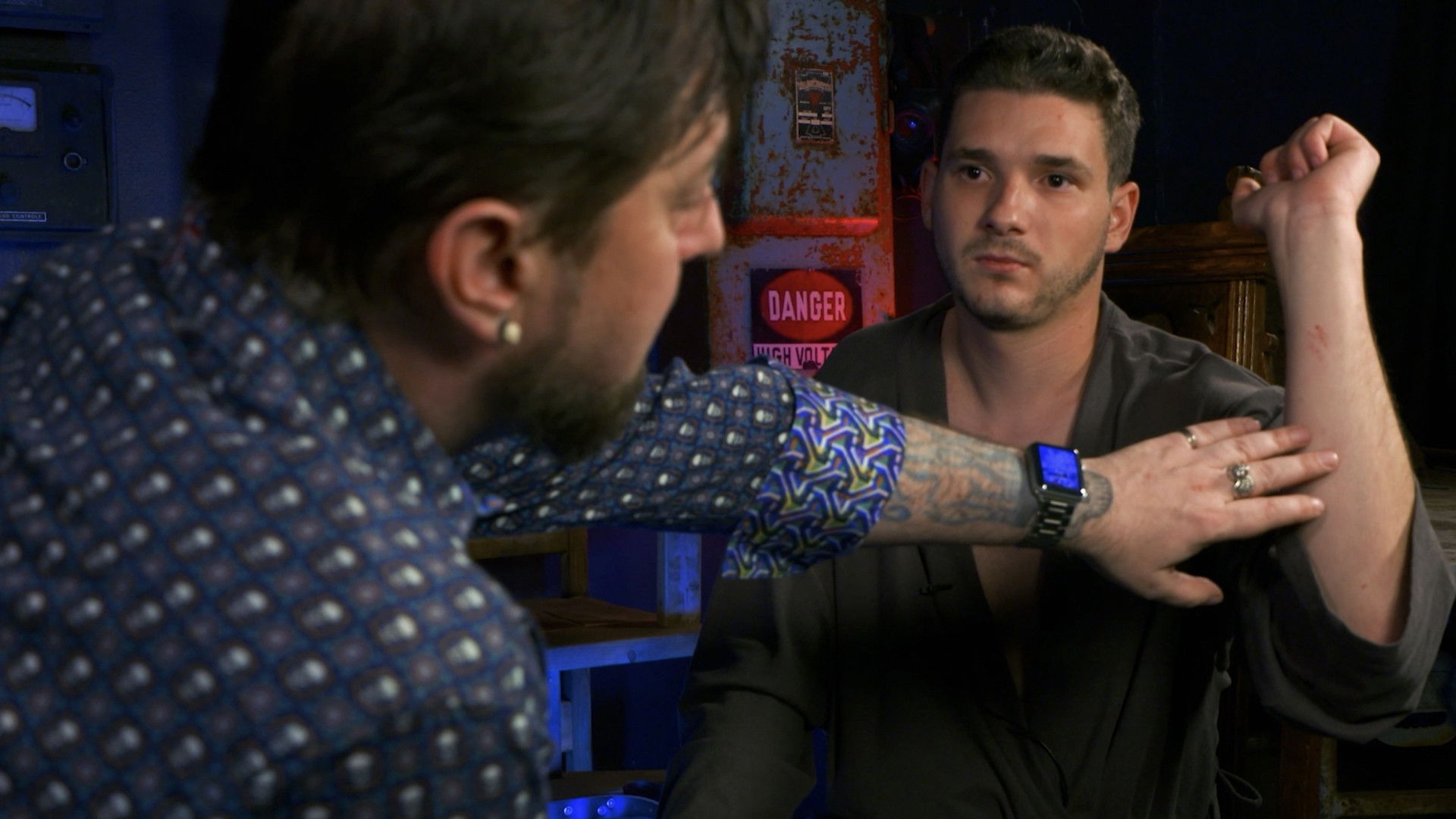 Backdrop for ParaSense: The Naked Experiments