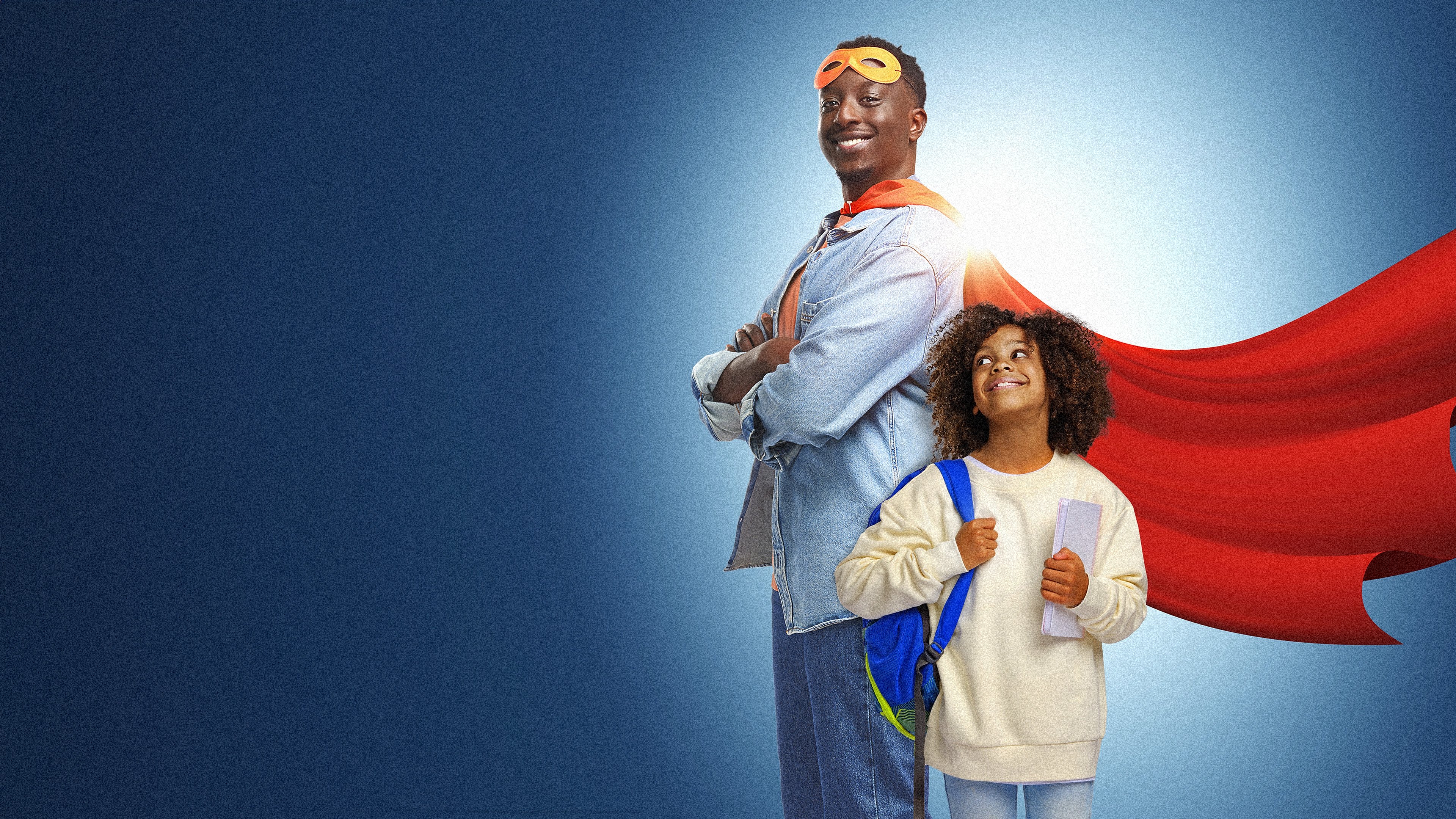 Backdrop for Super Papa