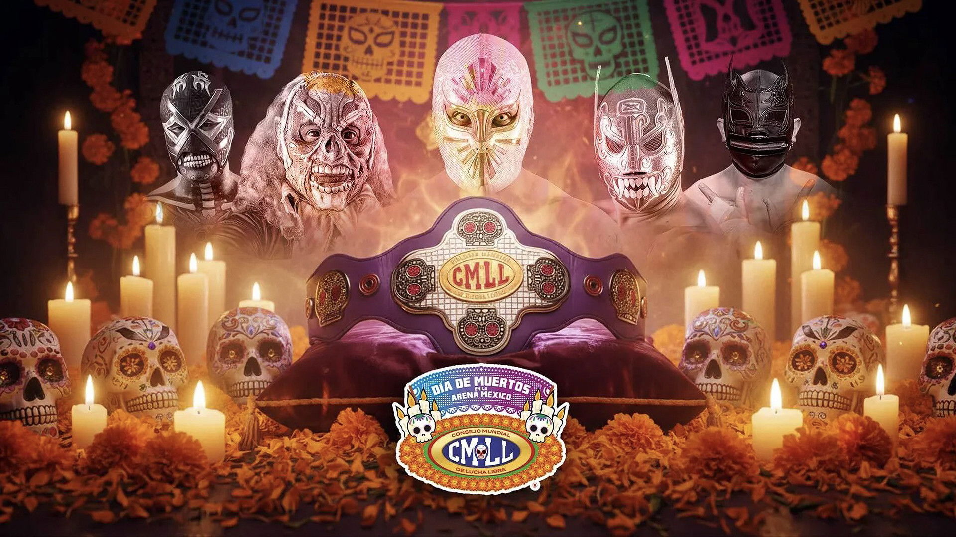 Backdrop for CMLL Dia De Muertos Viernes Espectacular