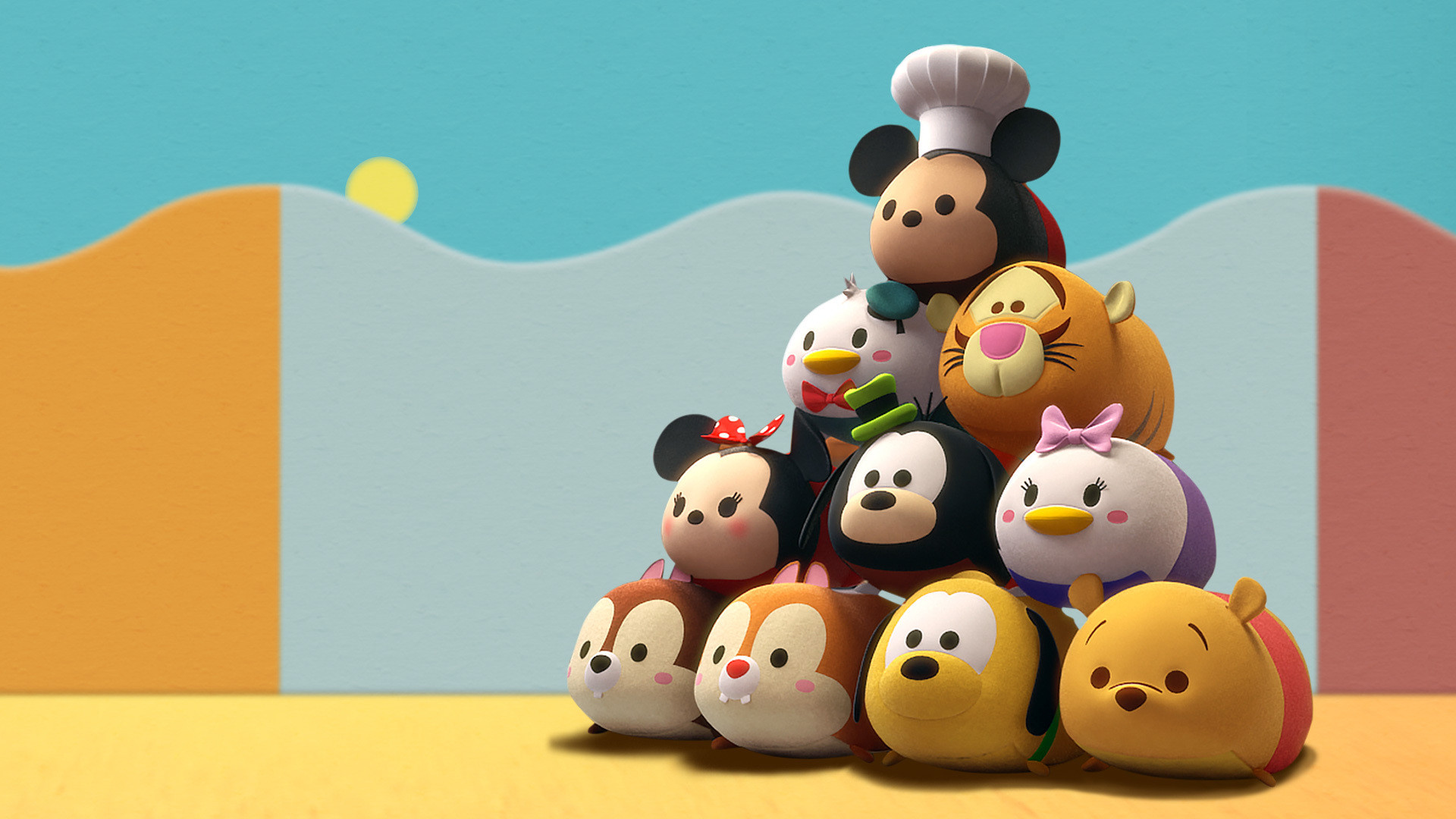 Backdrop for Tsum Tsum