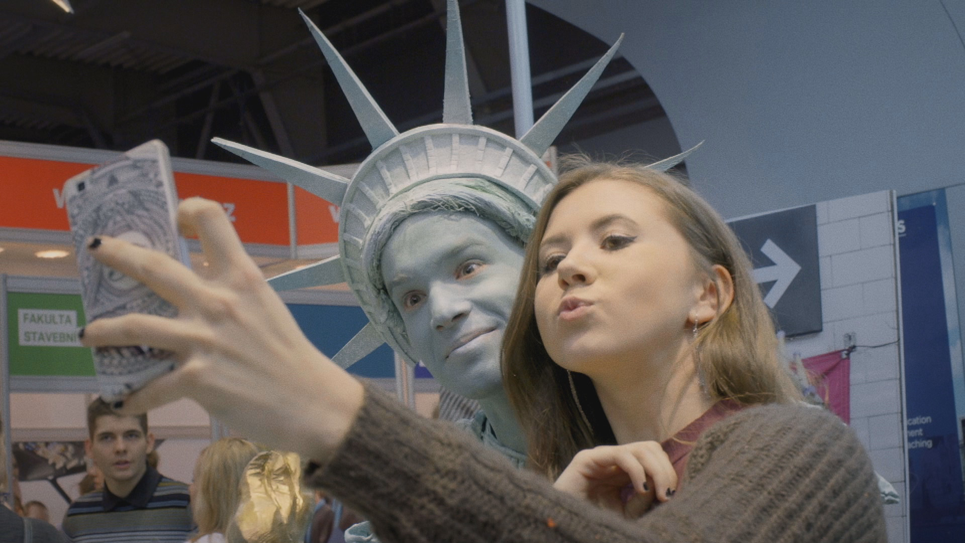 Backdrop for University and Freedom