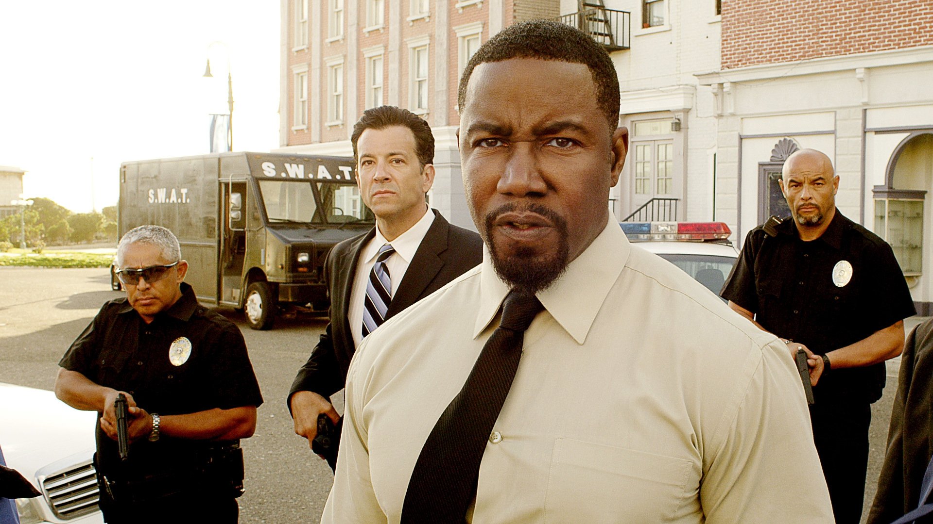 Backdrop for Cops and Robbers