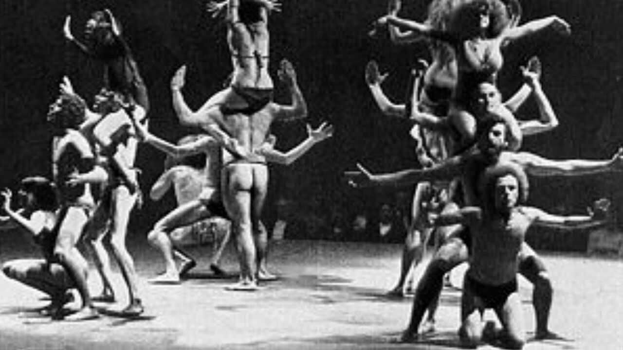 Backdrop for Emergency: The Living Theatre