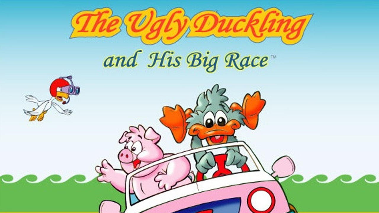 Backdrop for The Ugly Duckling and His Big Race
